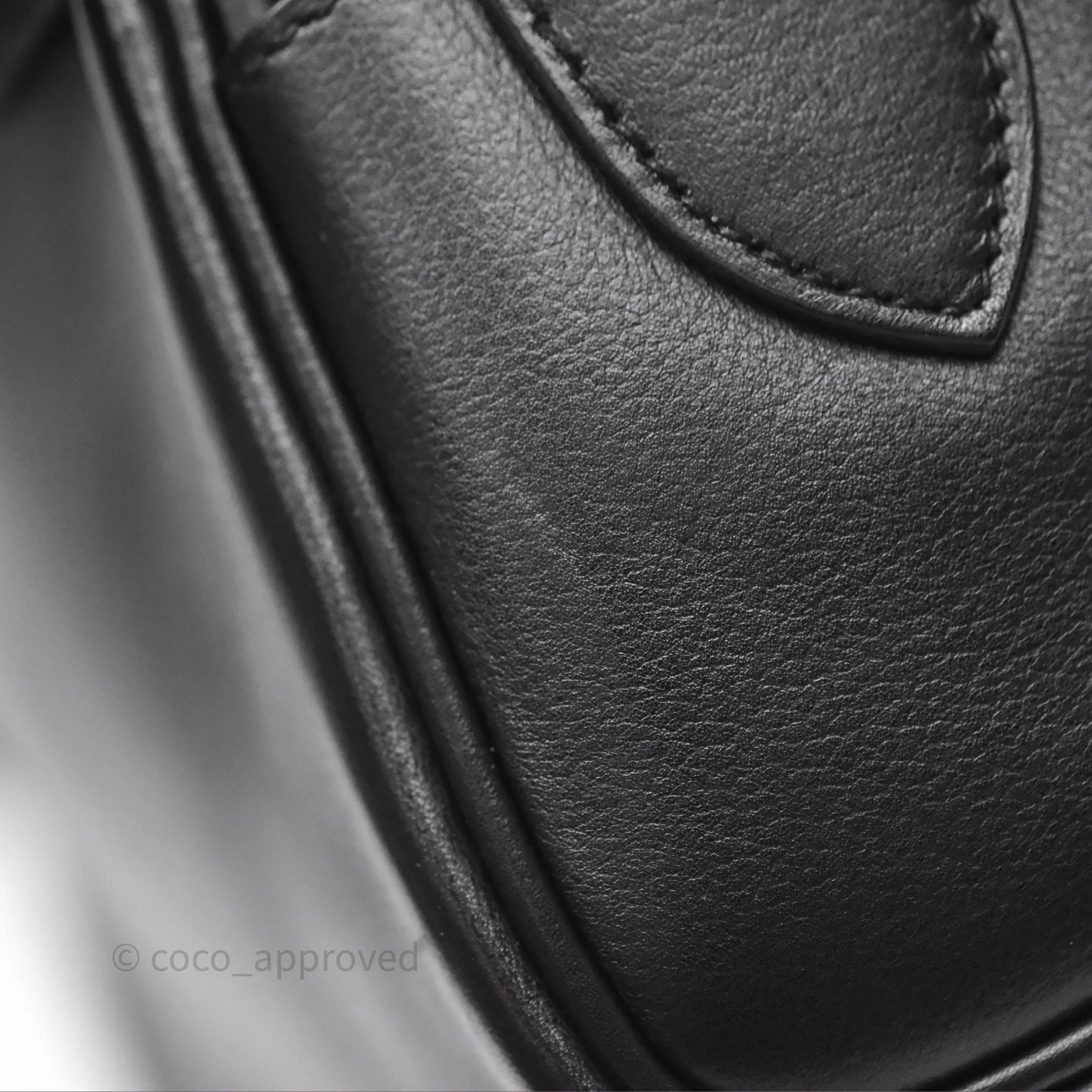 - DM/Email To Purchase - Herms Kelly Messenger PM Bag 89 Noir Evergrain Palladium Hardware