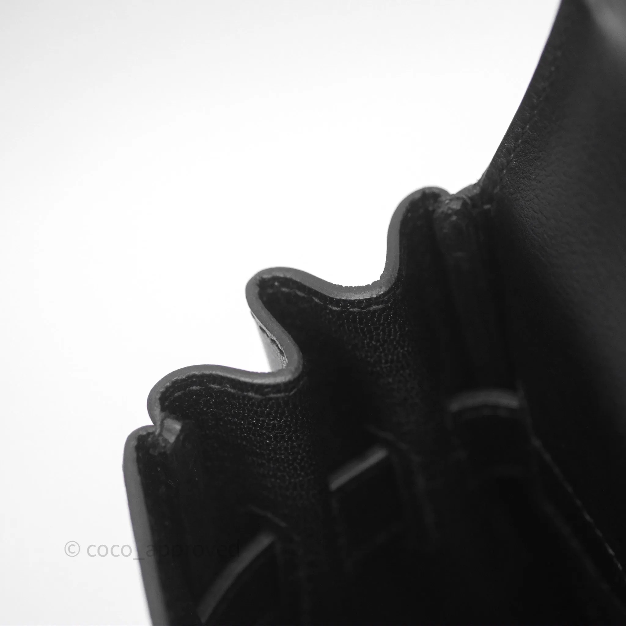 - DM/Email To Purchase - Herms Kelly Messenger PM Bag 89 Noir Evergrain Palladium Hardware