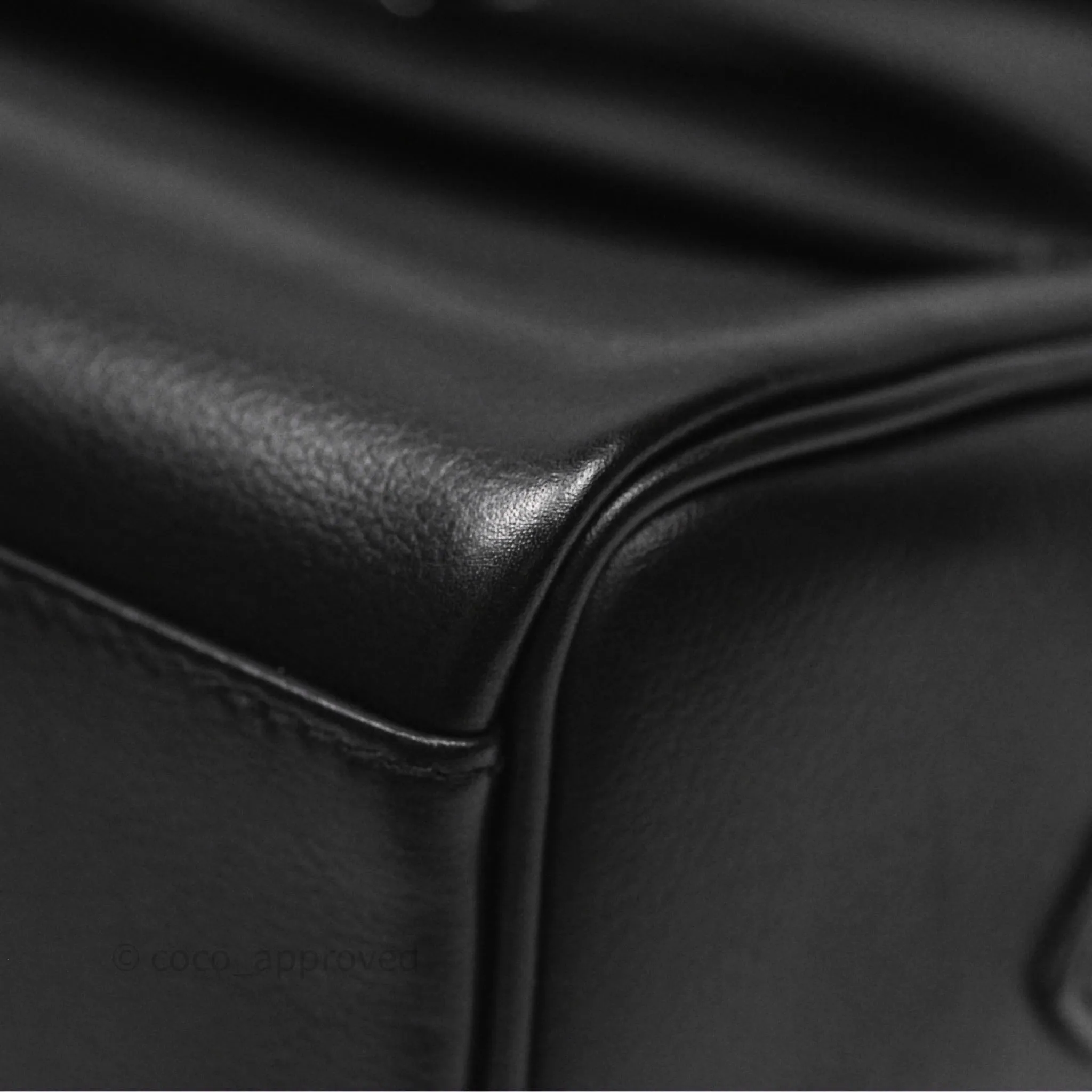- DM/Email To Purchase - Herms Kelly Messenger PM Bag 89 Noir Evergrain Palladium Hardware