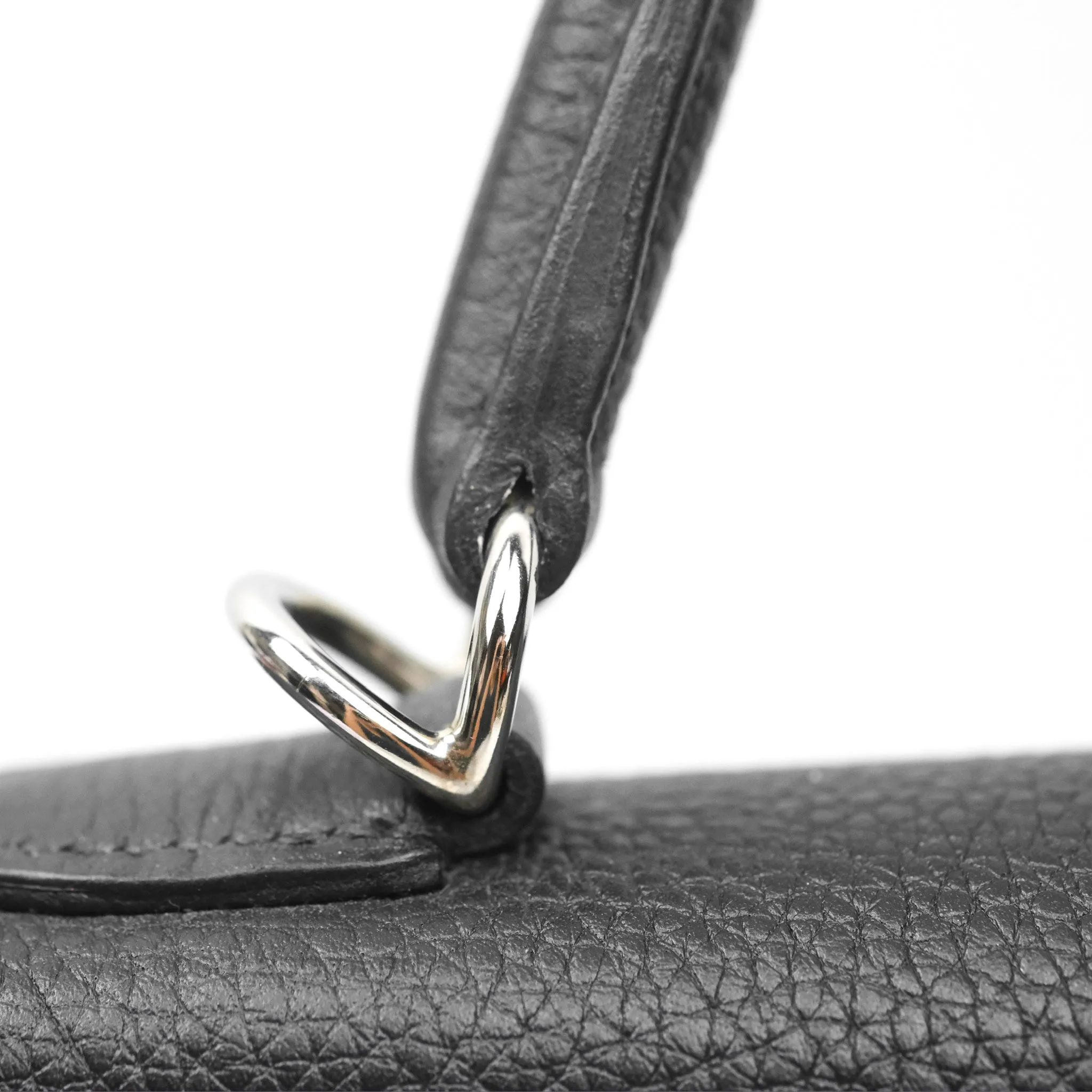 - DM/Email To Purchase - Herms Retourne Kelly 25 Black Togo Palladium Hardware