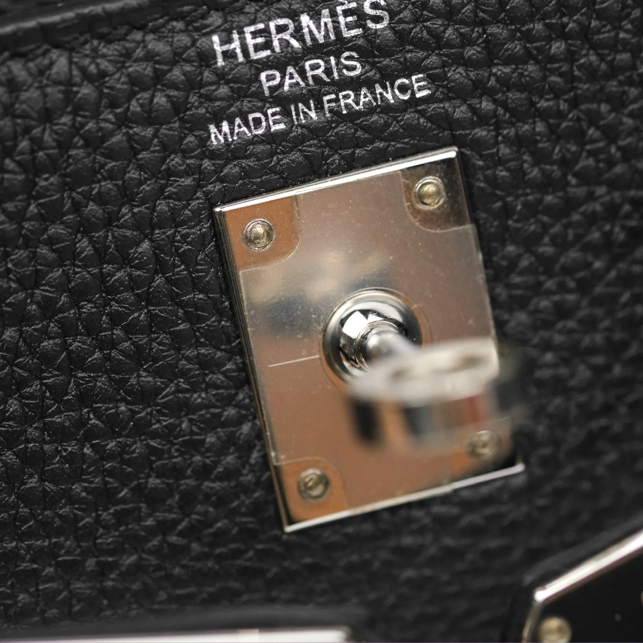 - DM/Email To Purchase - Herms Retourne Kelly 25 Black Togo Palladium Hardware