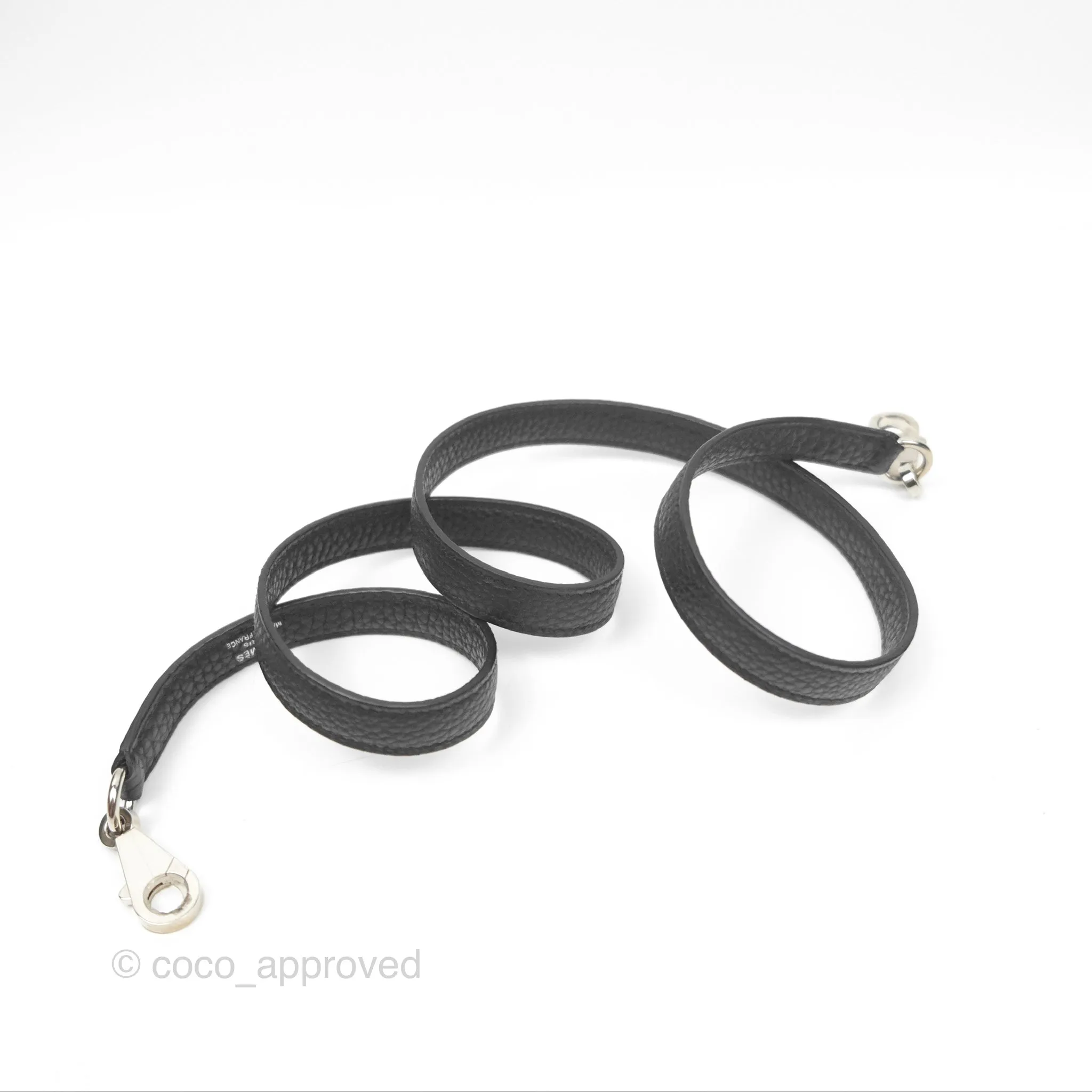 - DM/Email To Purchase - Herms Retourne Kelly 25 Black Togo Palladium Hardware