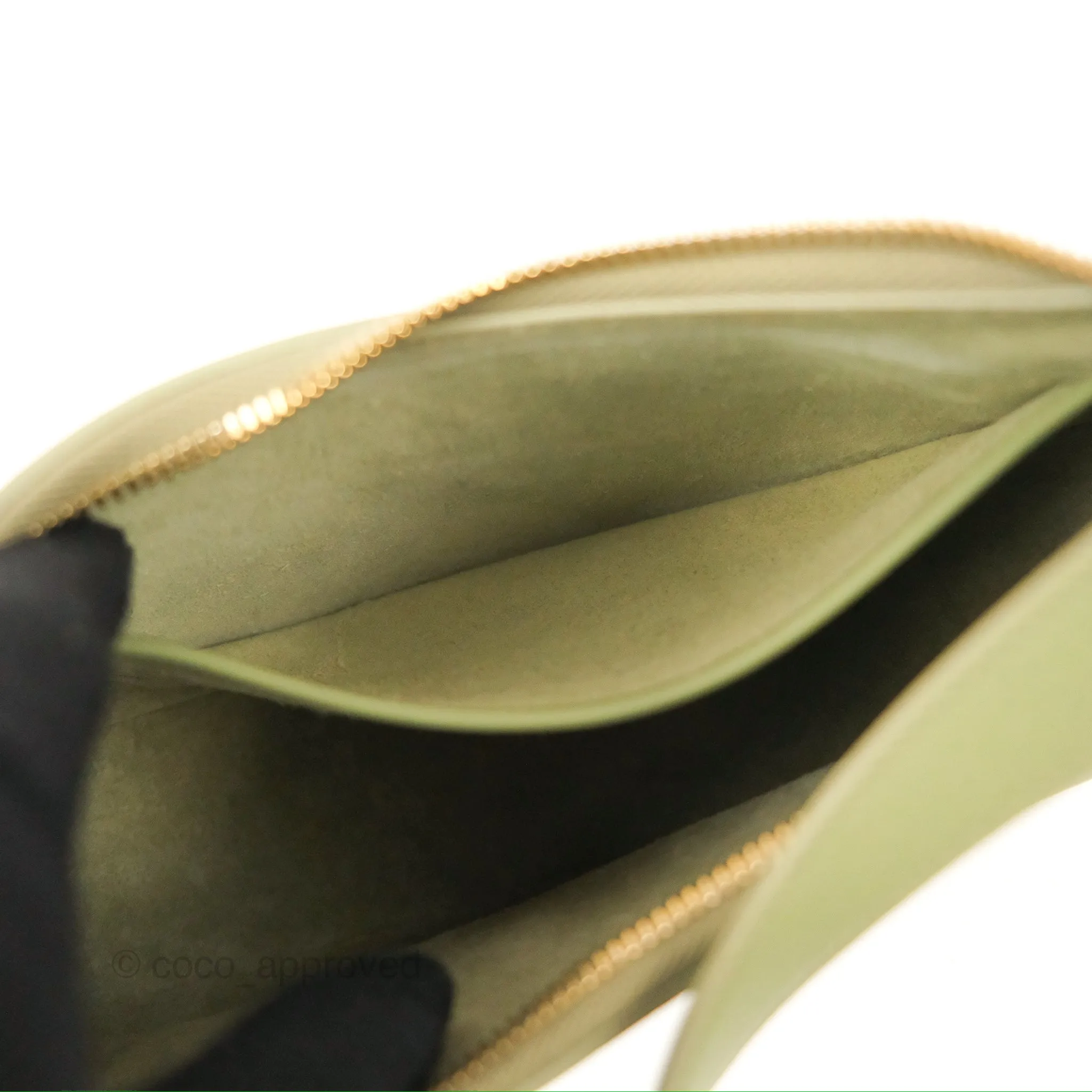 Celine Ava Bag Avocado Green Calfskin