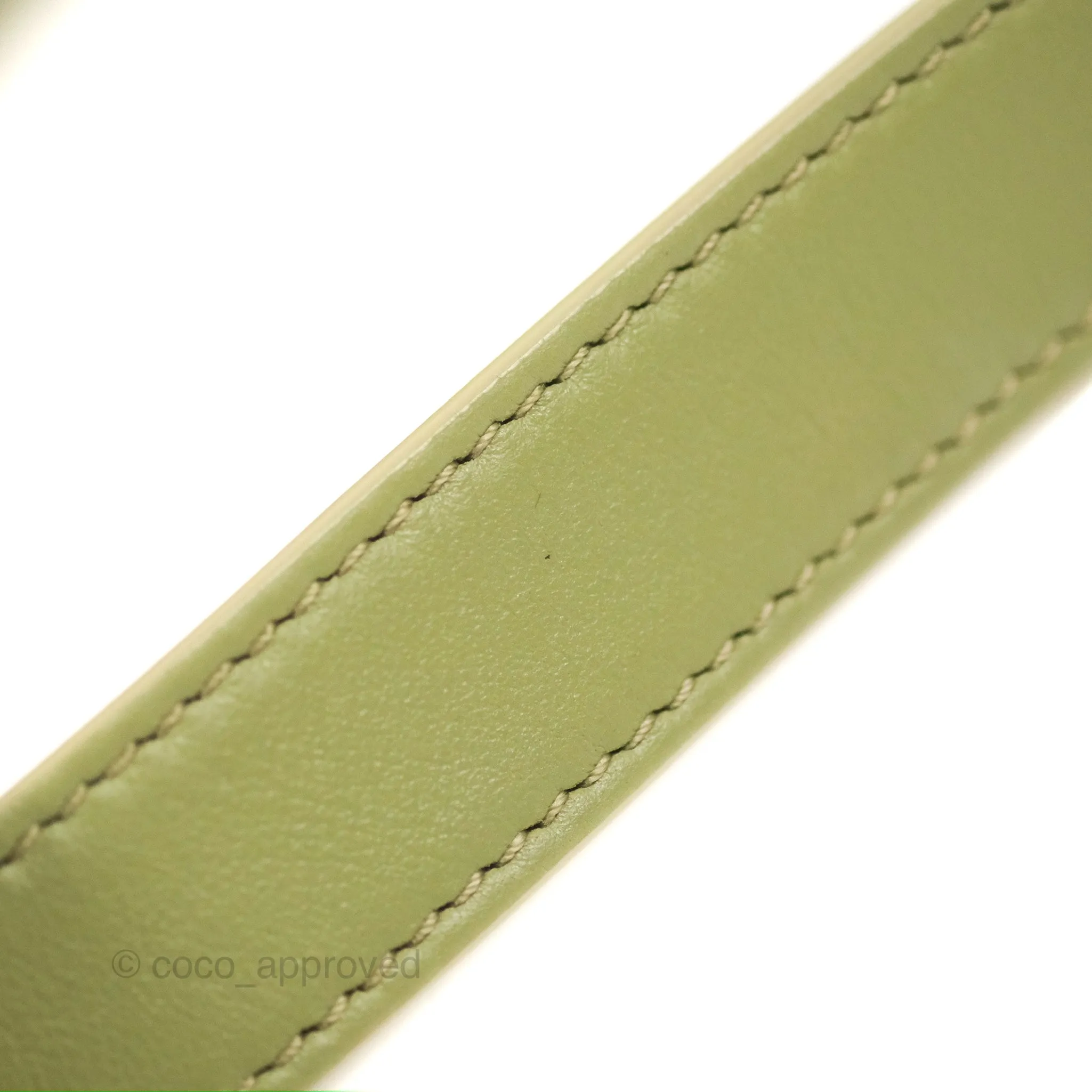 Celine Ava Bag Avocado Green Calfskin