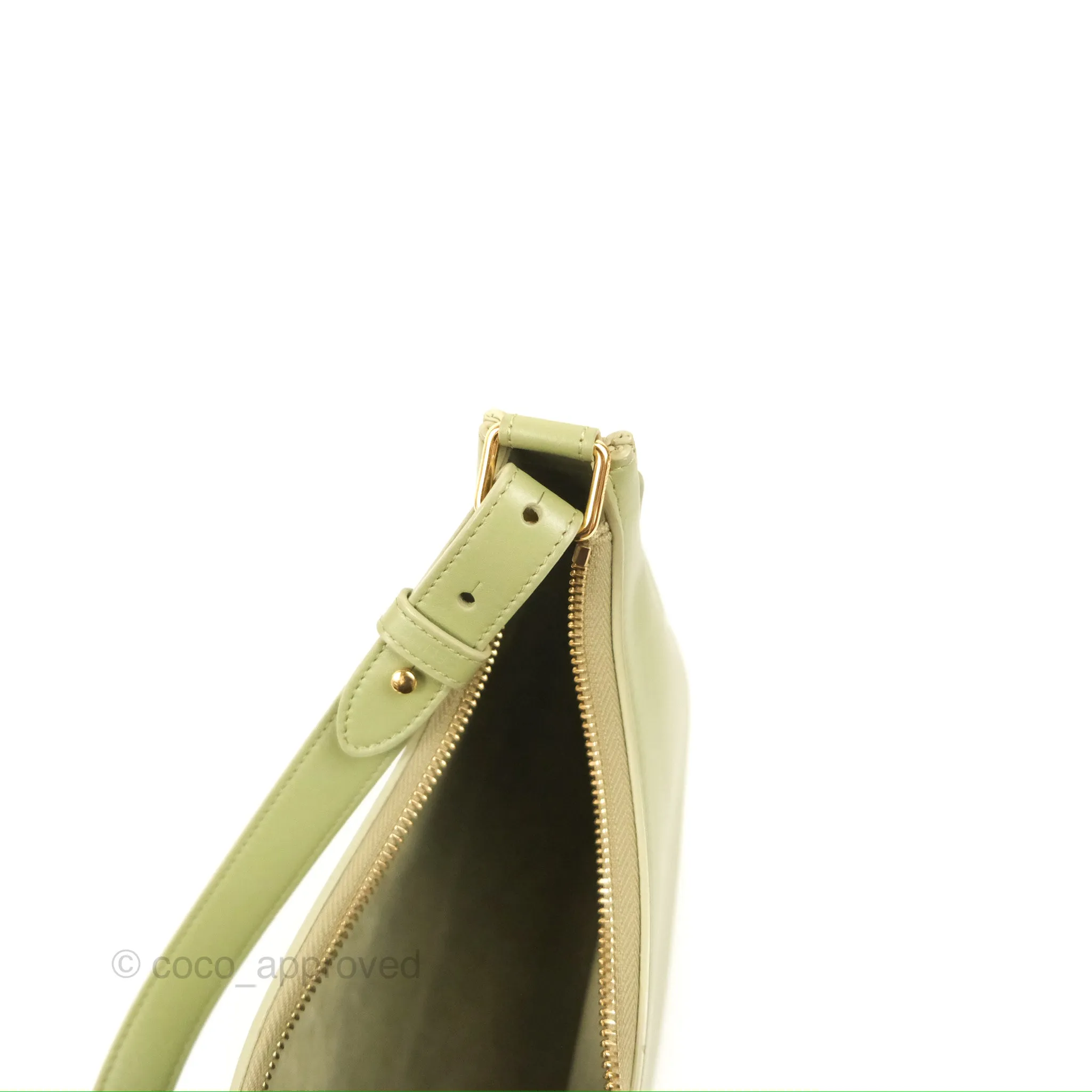 Celine Ava Bag Avocado Green Calfskin