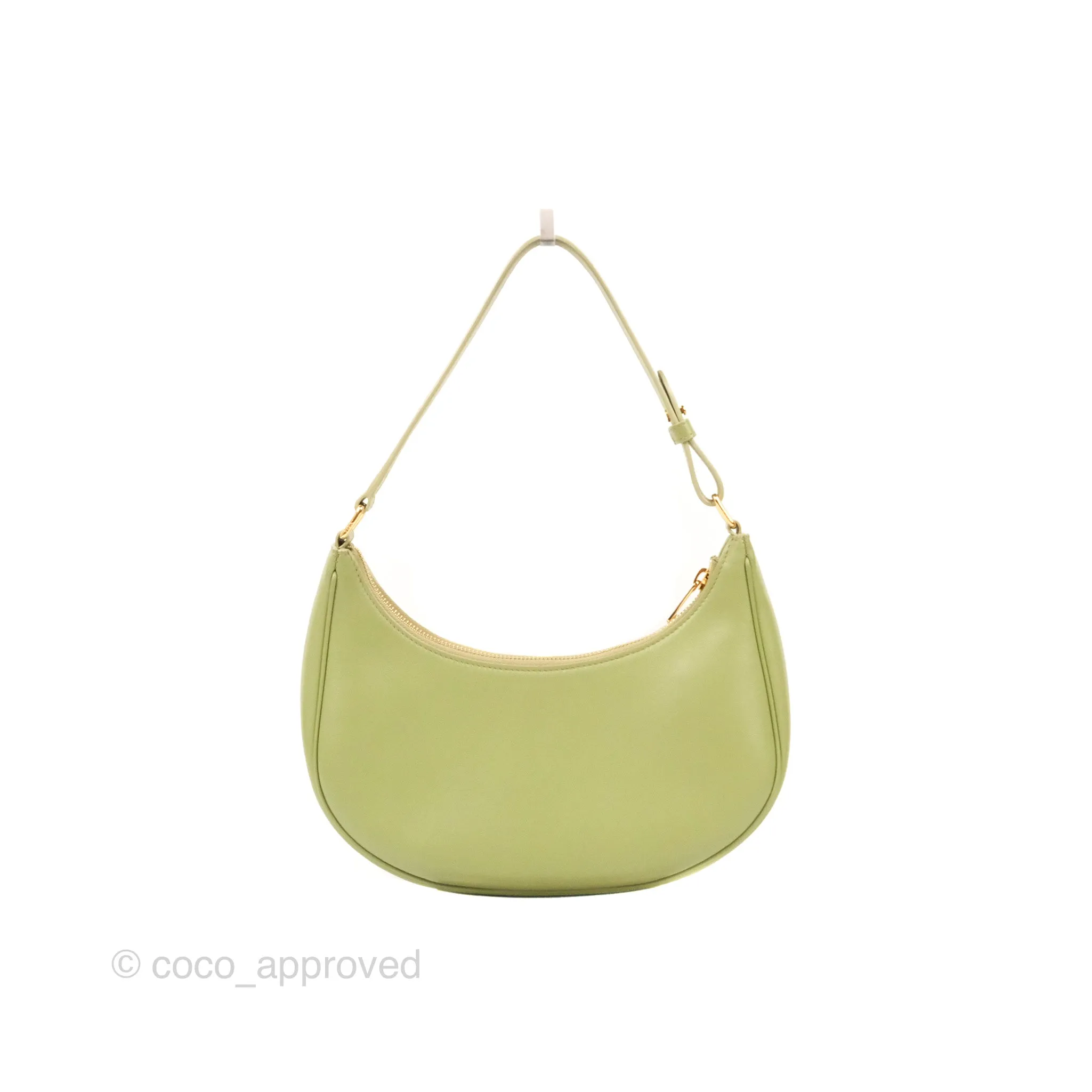 Celine Ava Bag Avocado Green Calfskin
