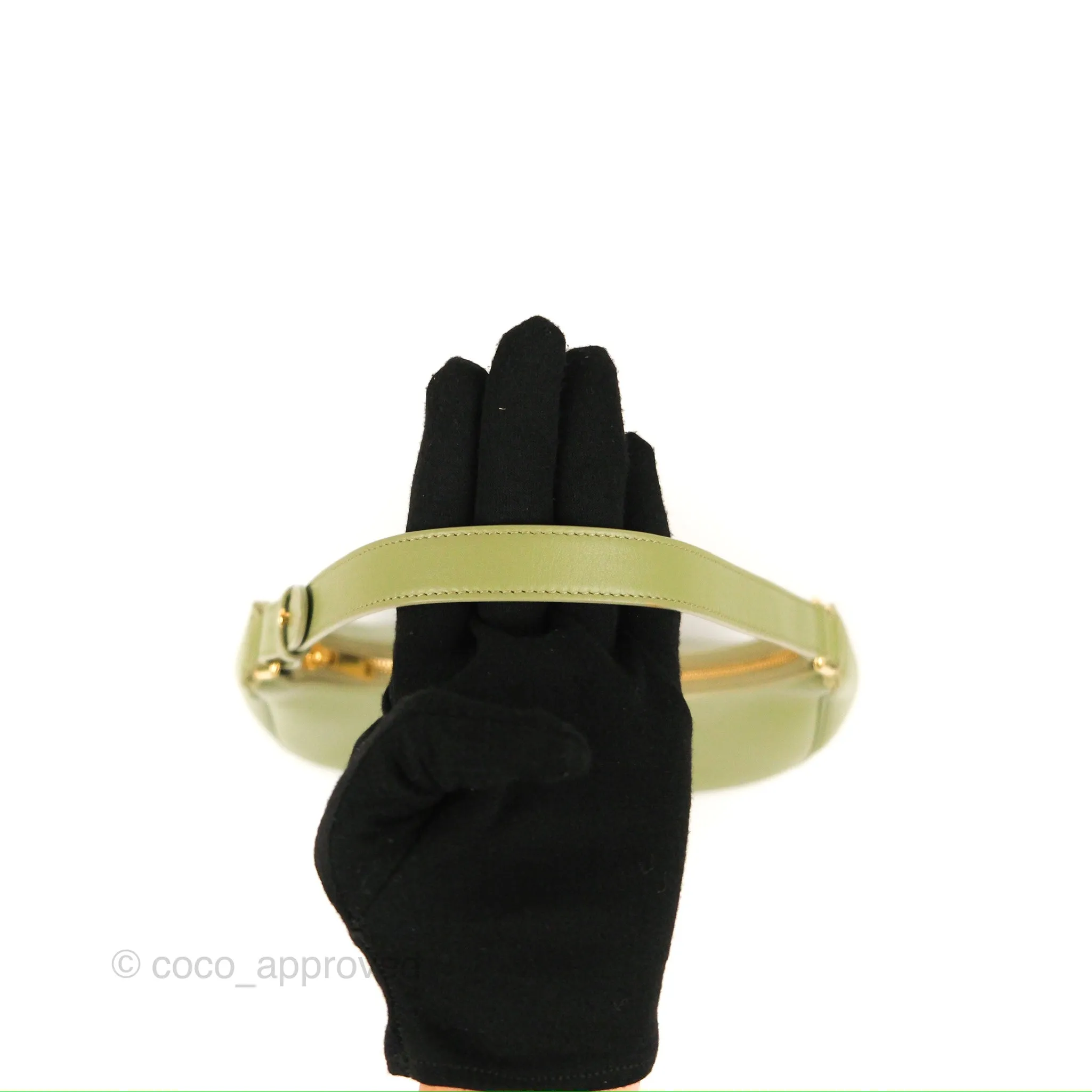Celine Ava Bag Avocado Green Calfskin
