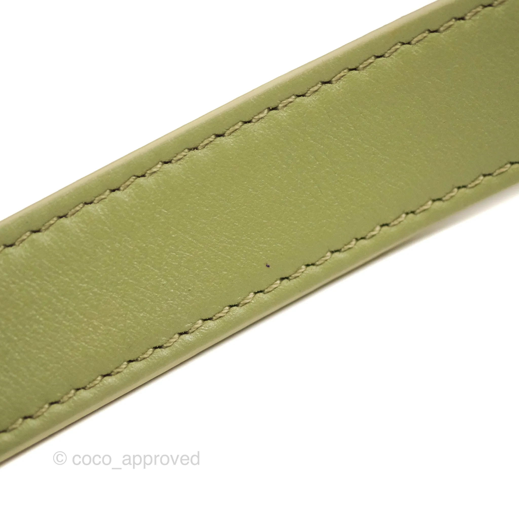 Celine Ava Bag Avocado Green Calfskin
