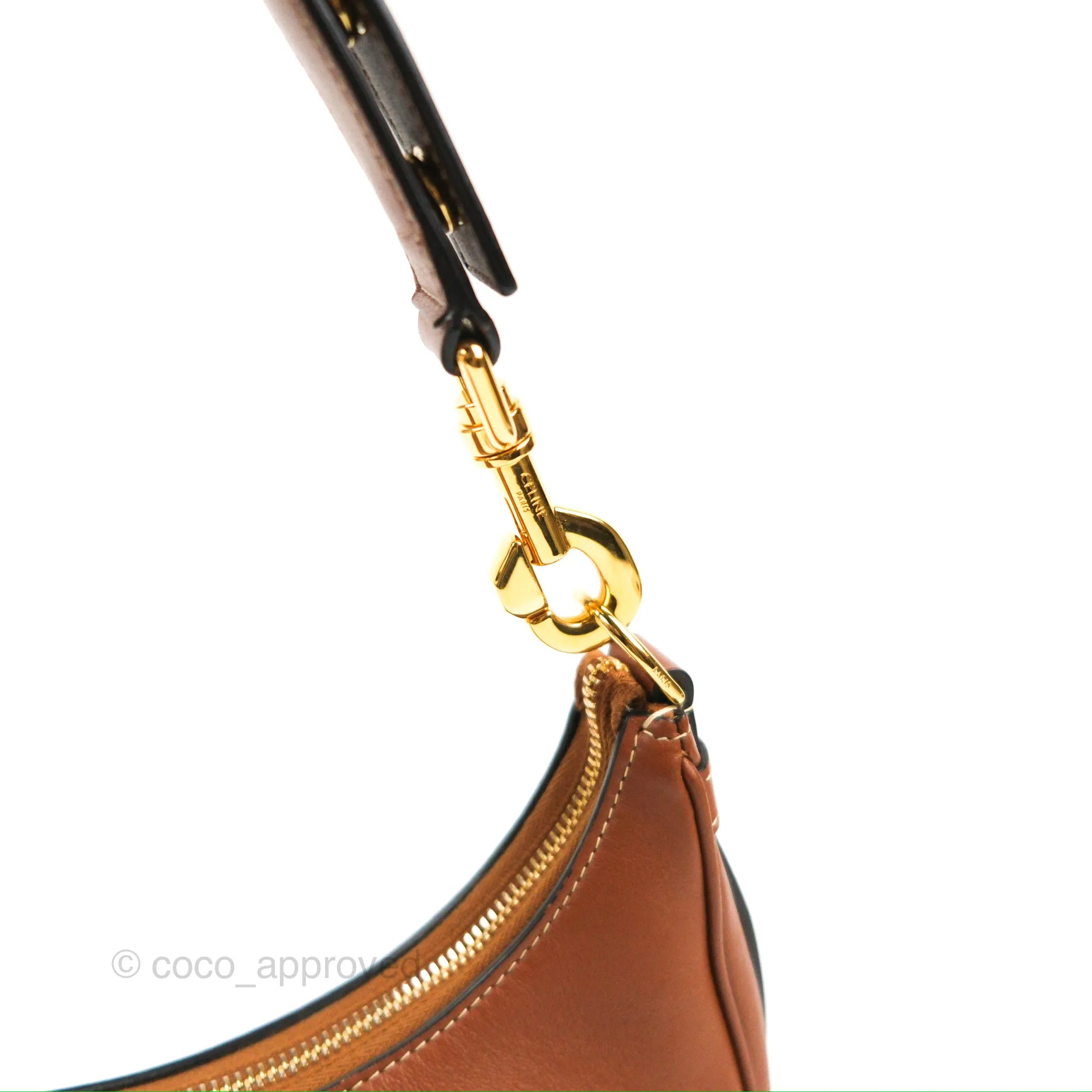 Celine Ava Bag In Smooth Calfskin Tan