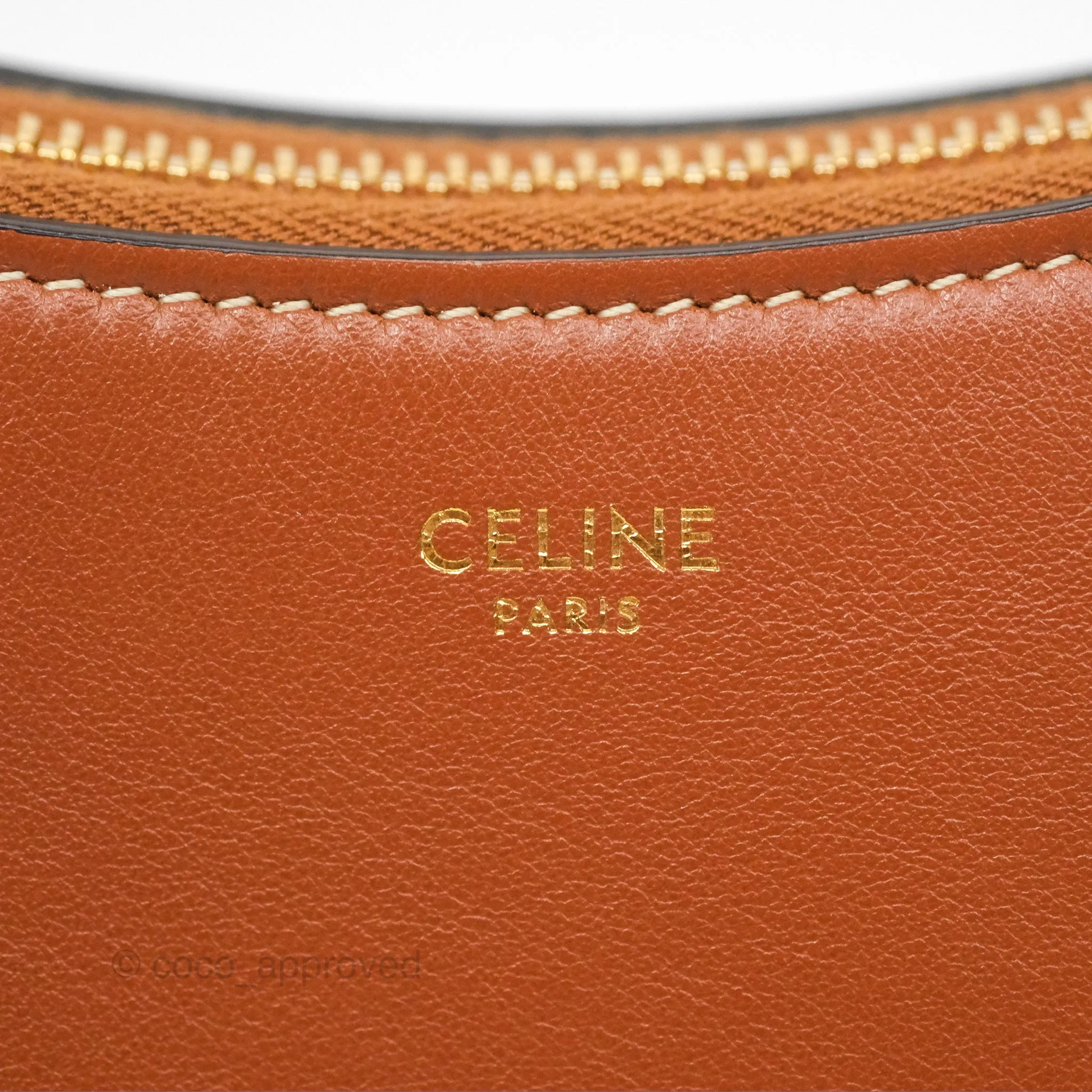 Celine Ava Bag In Smooth Calfskin Tan