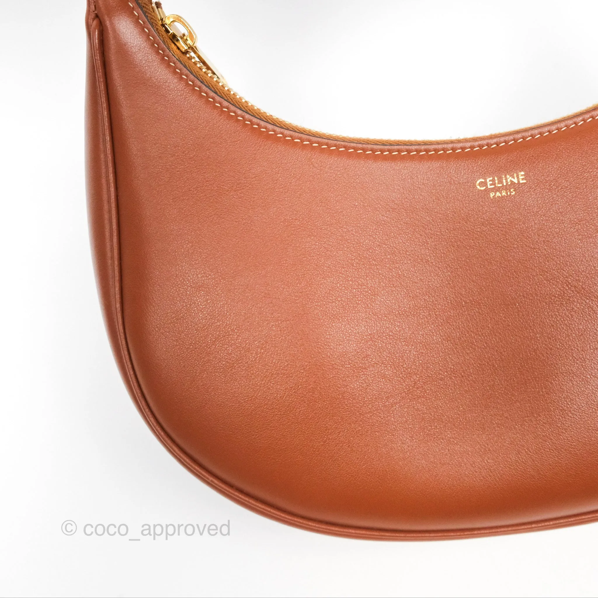 Celine Ava Bag In Smooth Calfskin Tan