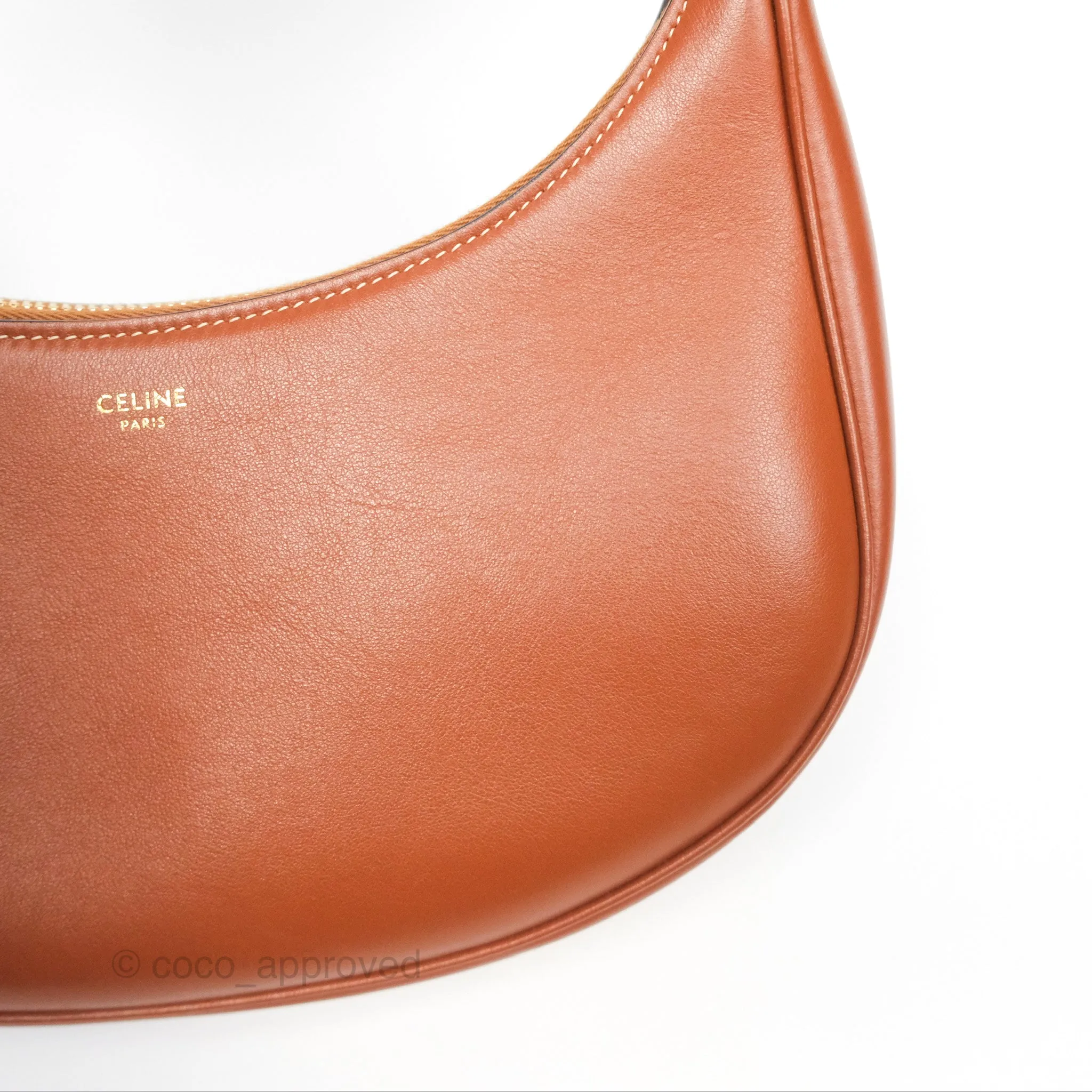 Celine Ava Bag In Smooth Calfskin Tan
