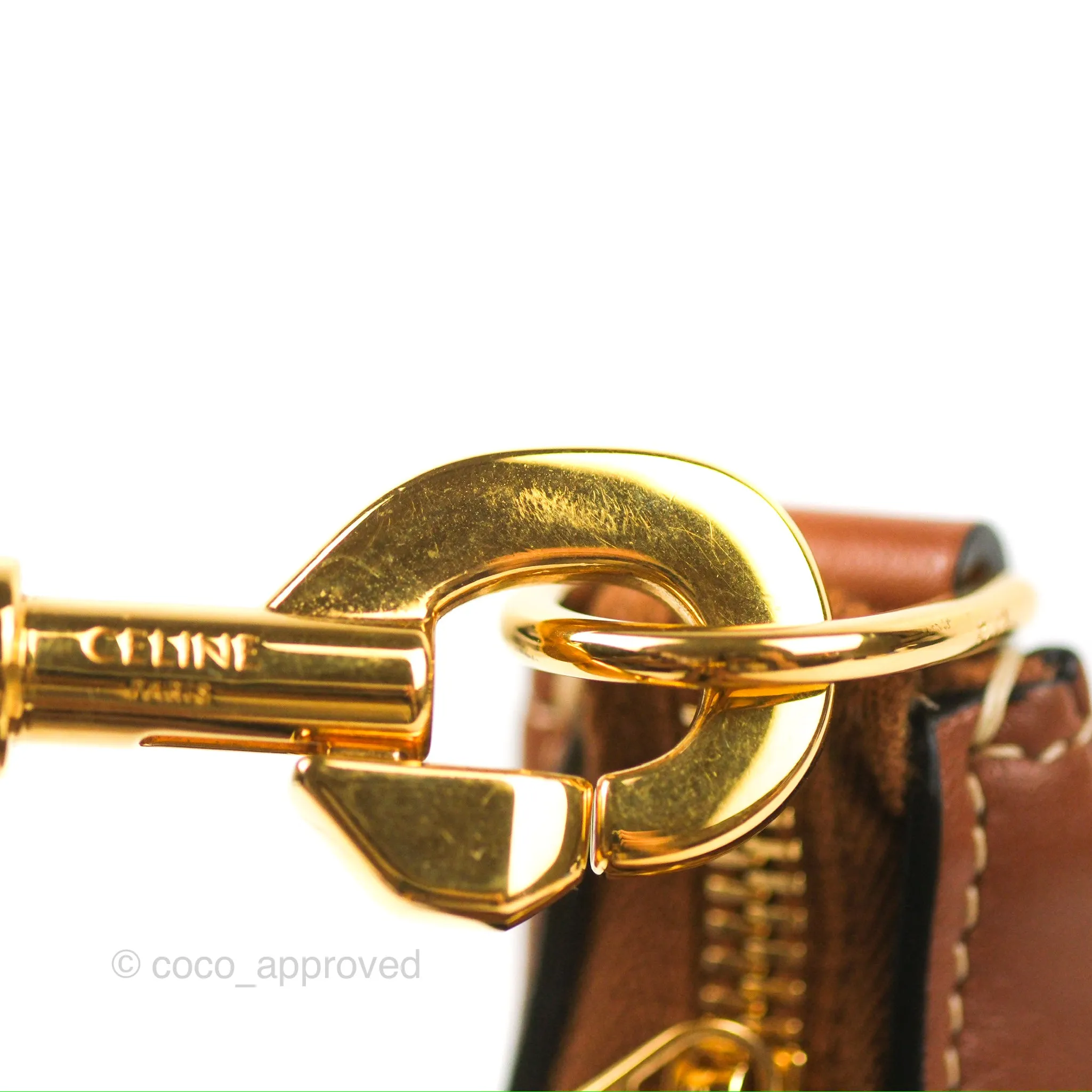 Celine Ava Bag In Smooth Calfskin Tan