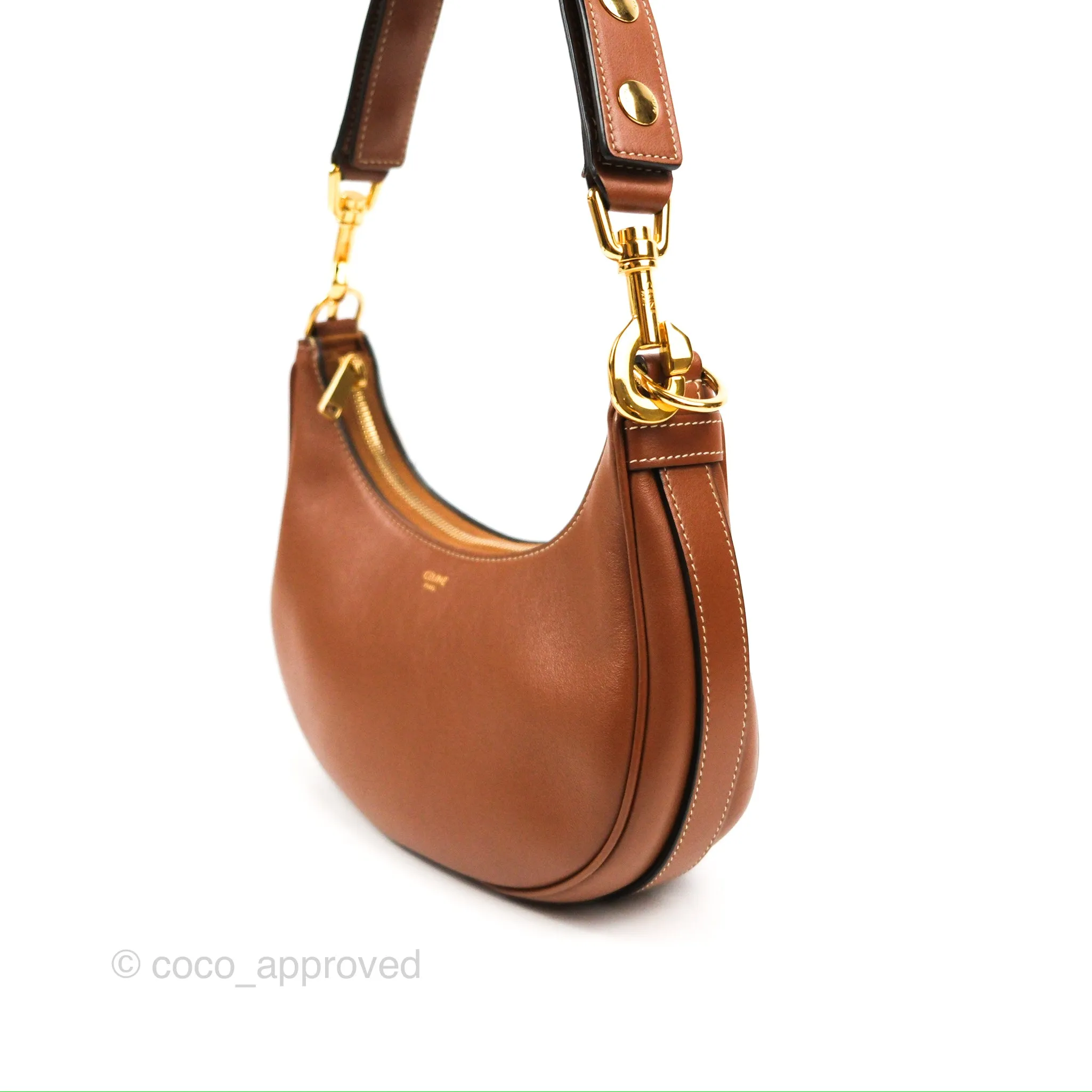 Celine Ava Bag In Smooth Calfskin Tan