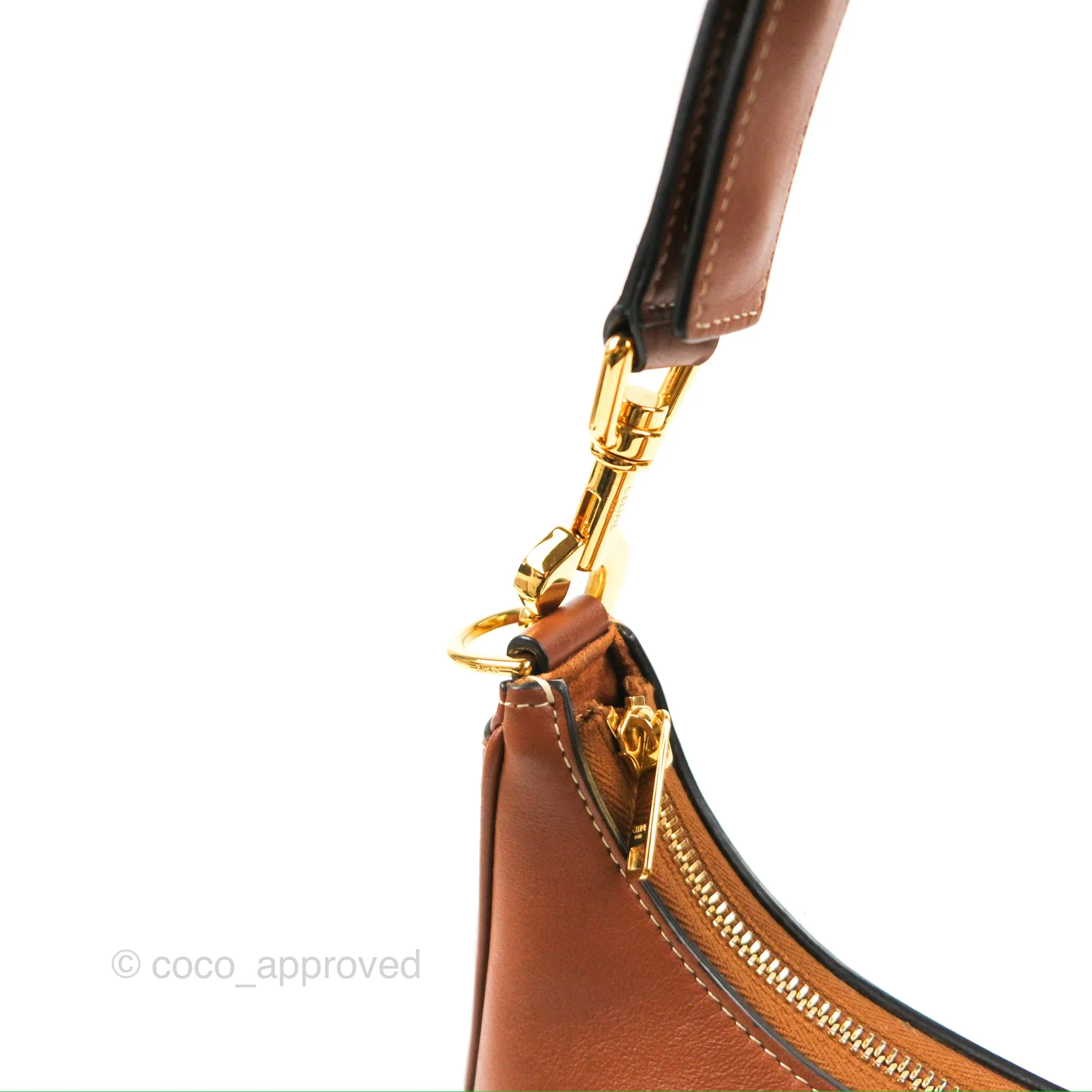 Celine Ava Bag In Smooth Calfskin Tan