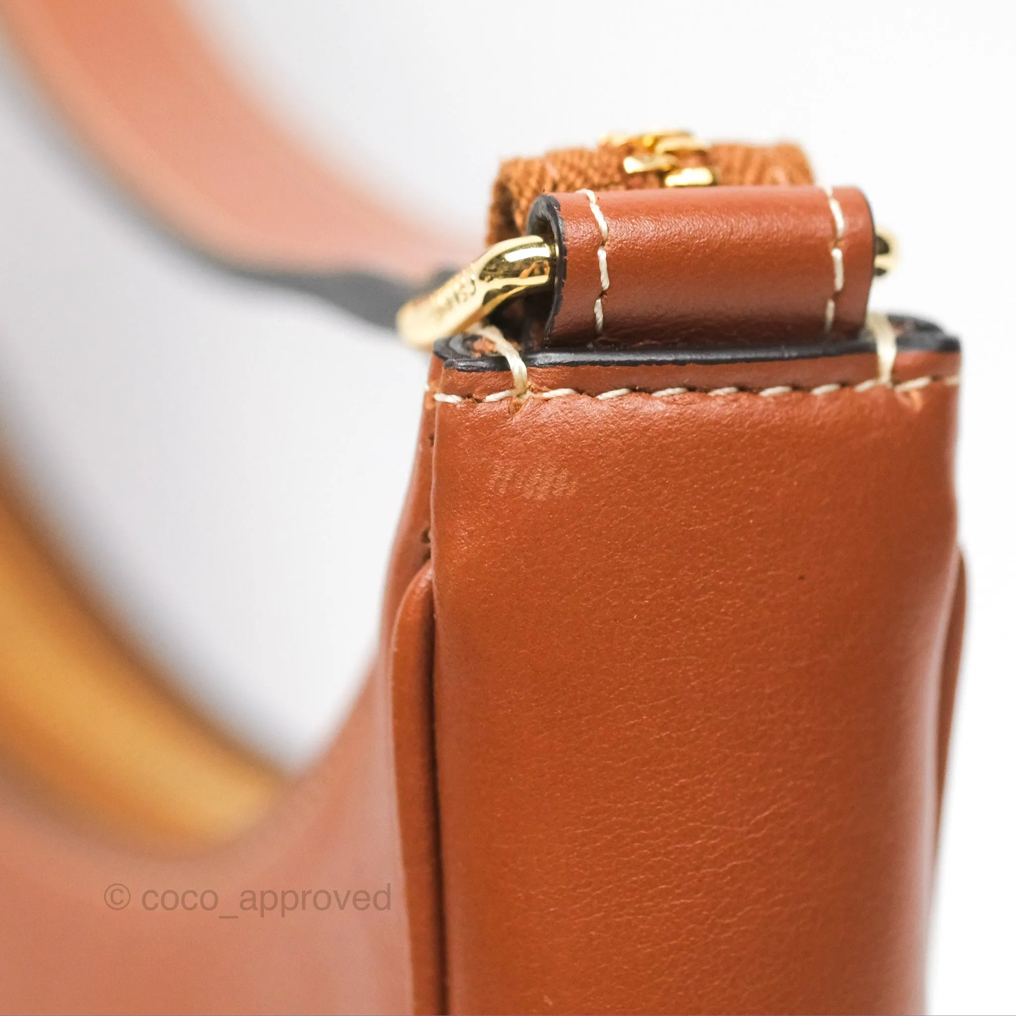 Celine Ava Bag In Smooth Calfskin Tan