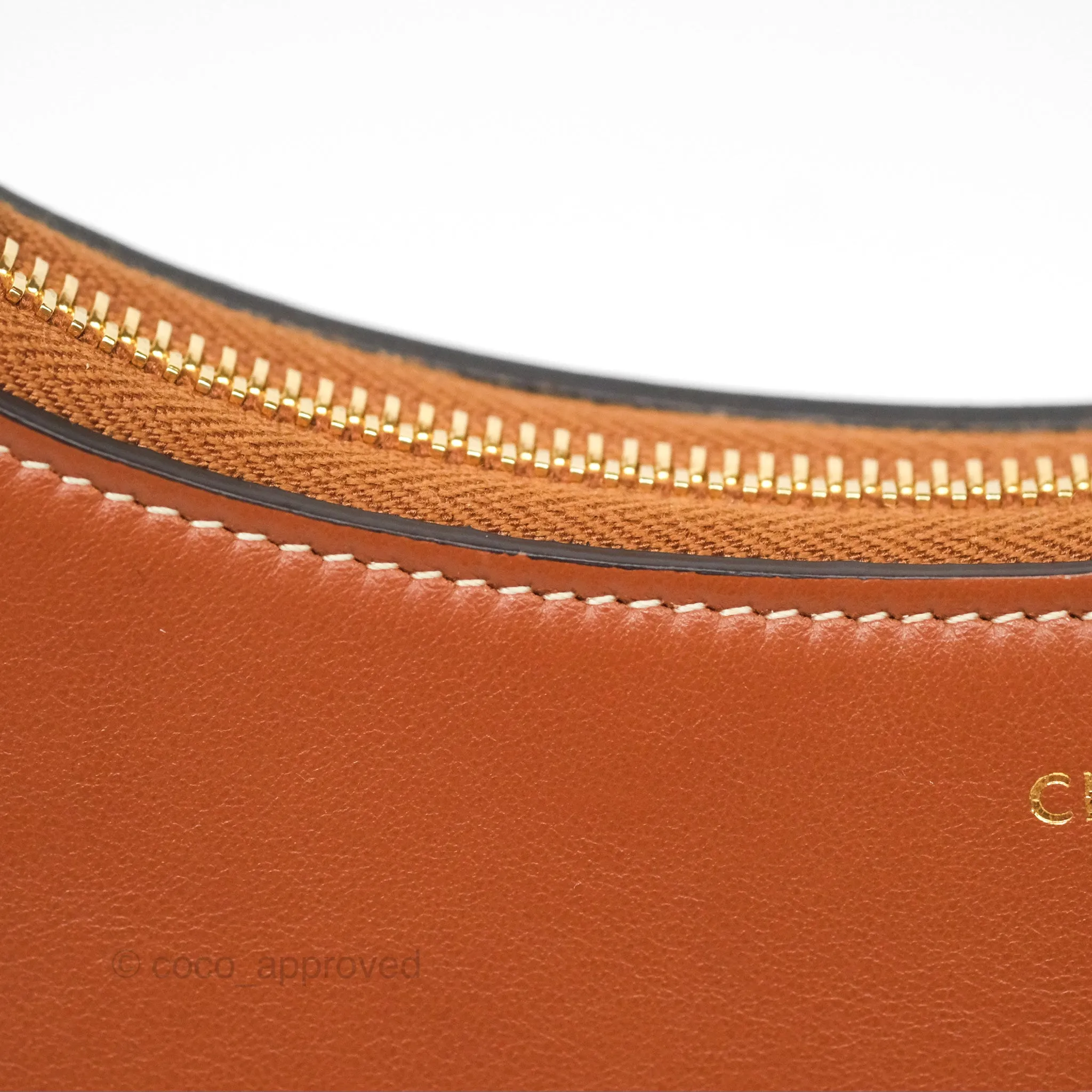 Celine Ava Bag In Smooth Calfskin Tan