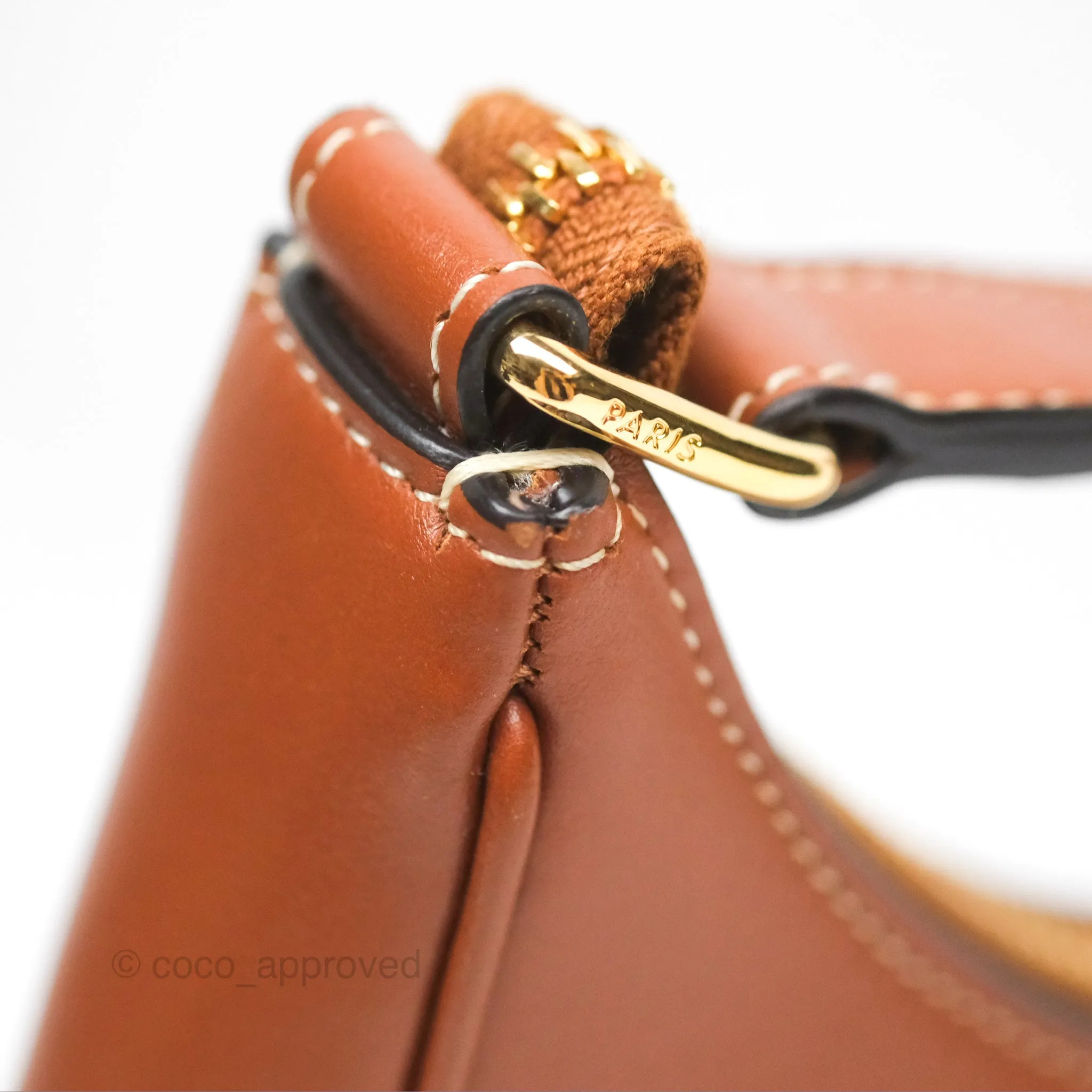 Celine Ava Bag In Smooth Calfskin Tan