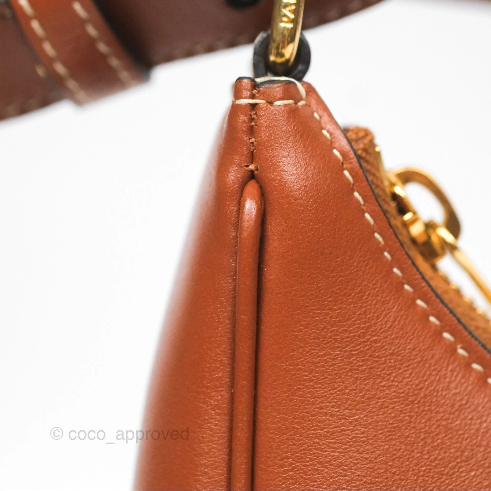 Celine Ava Bag In Smooth Calfskin Tan