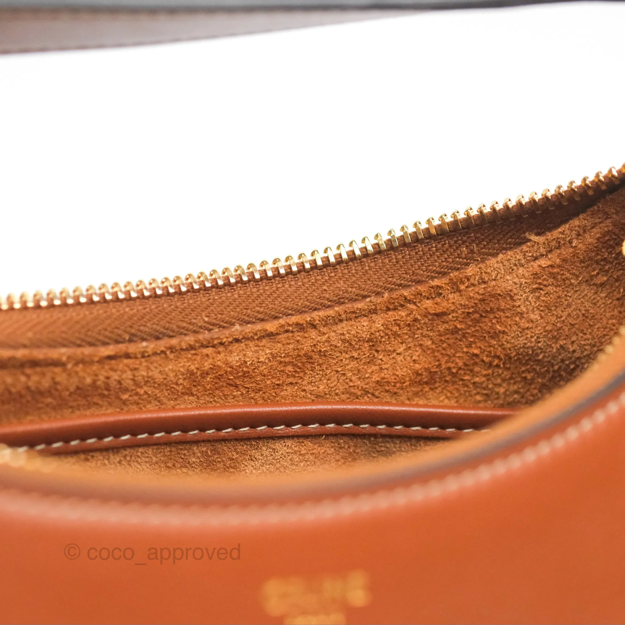 Celine Ava Bag In Smooth Calfskin Tan
