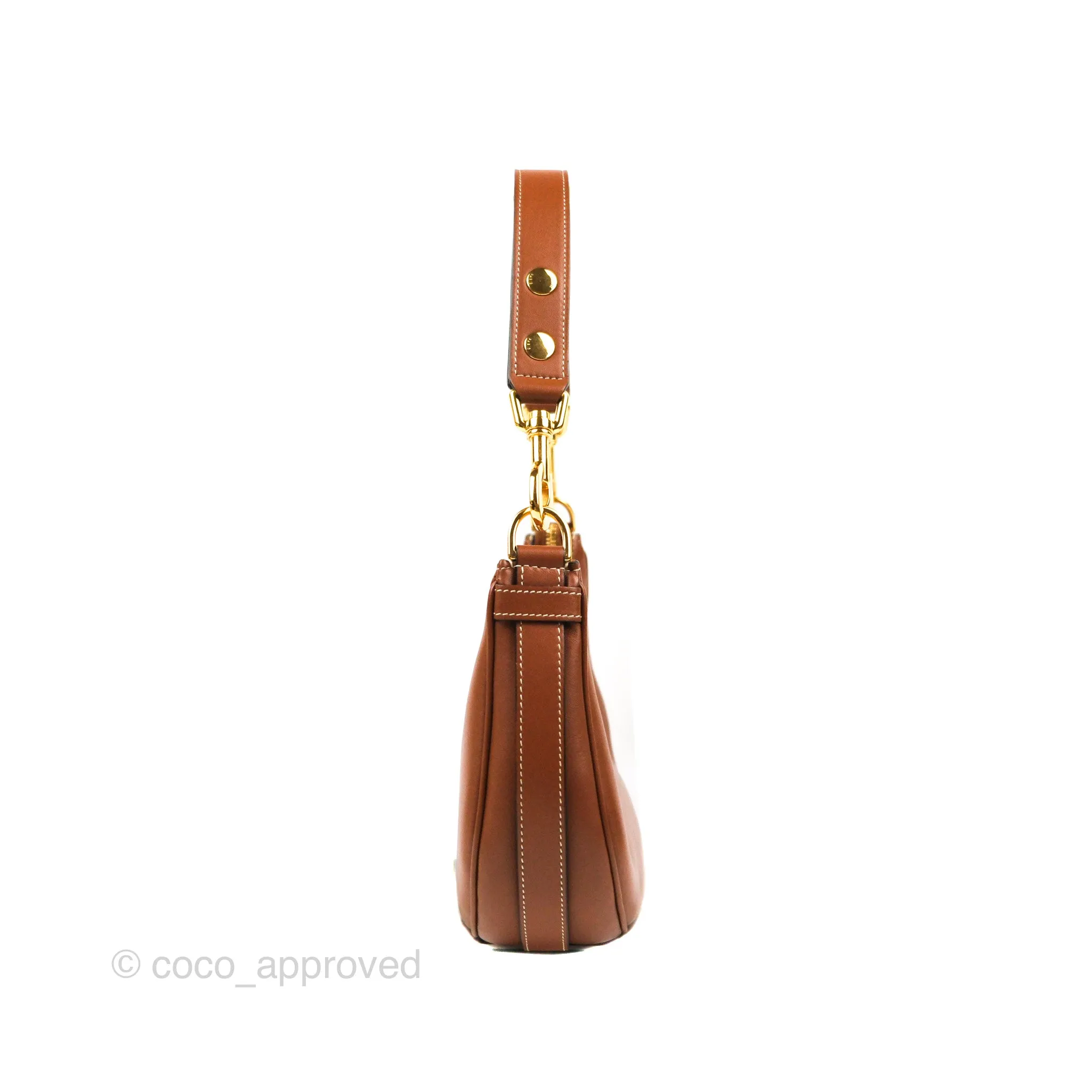 Celine Ava Bag In Smooth Calfskin Tan
