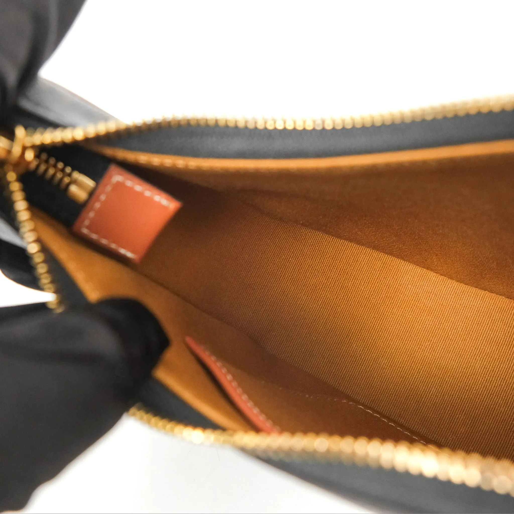 Celine Ava Bag In Triomphe Canvas Calfskin Tan