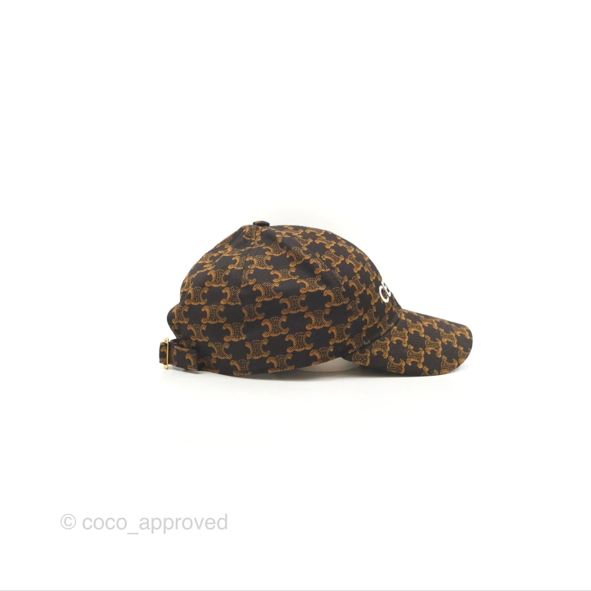 Celine Baseball Cap Cotton Triomphe