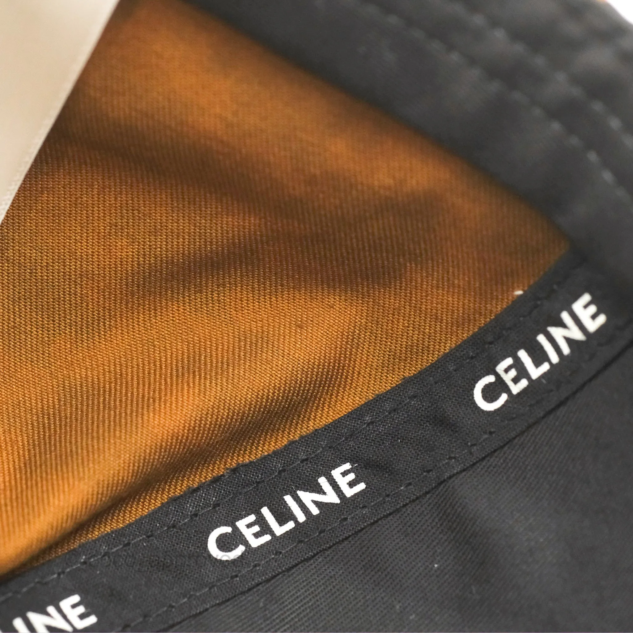 Celine Baseball Cap Cotton Triomphe