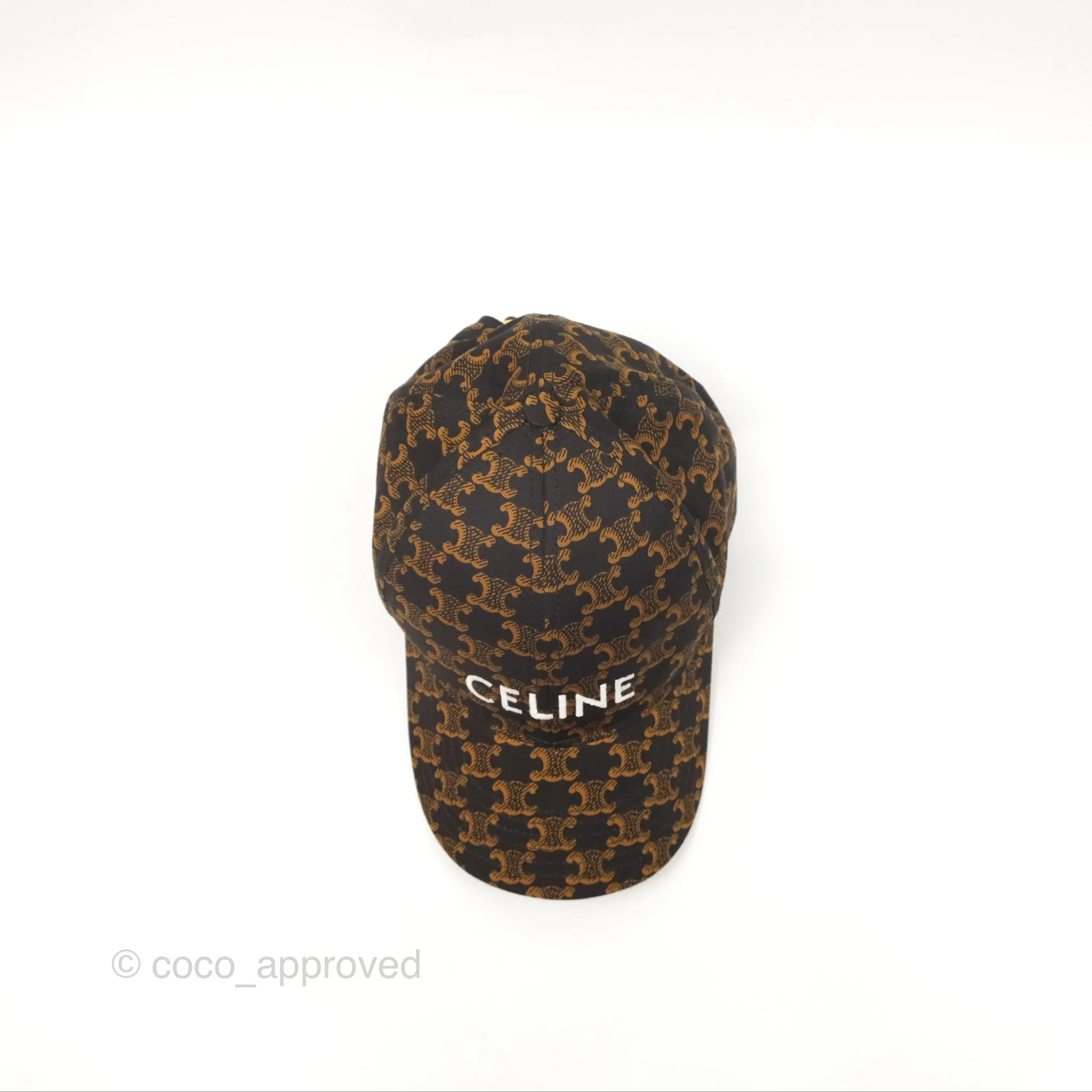 Celine Baseball Cap Cotton Triomphe