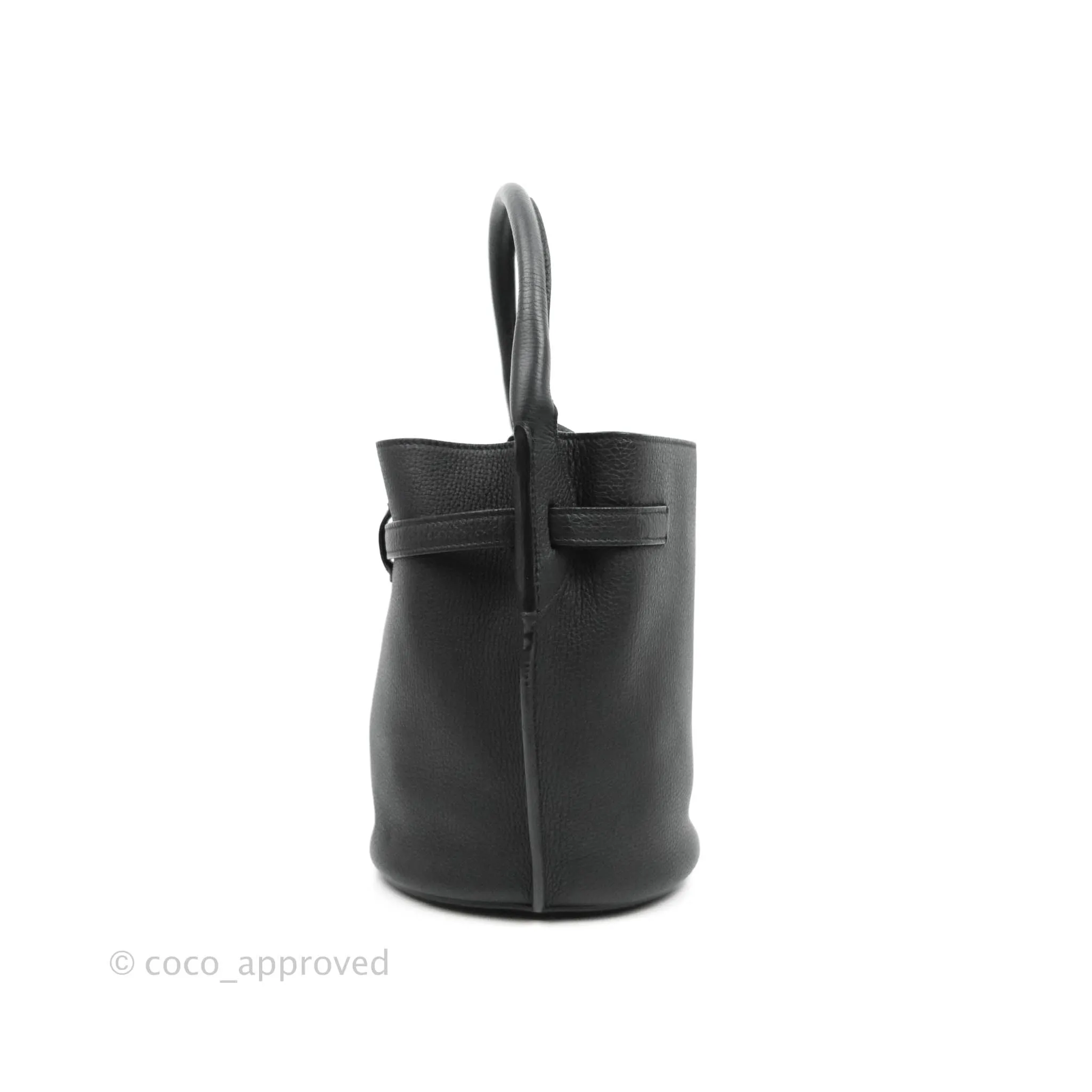 Celine Big Bag Nano Bucket Black Grained Calfskin