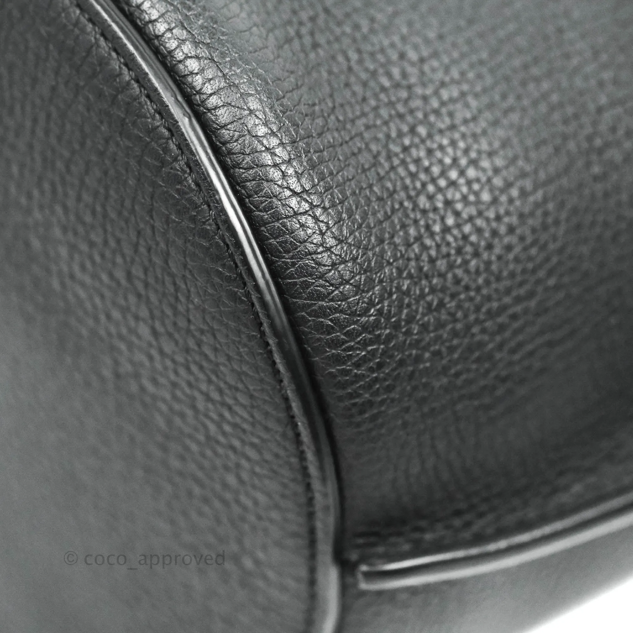 Celine Big Bag Nano Bucket Black Grained Calfskin