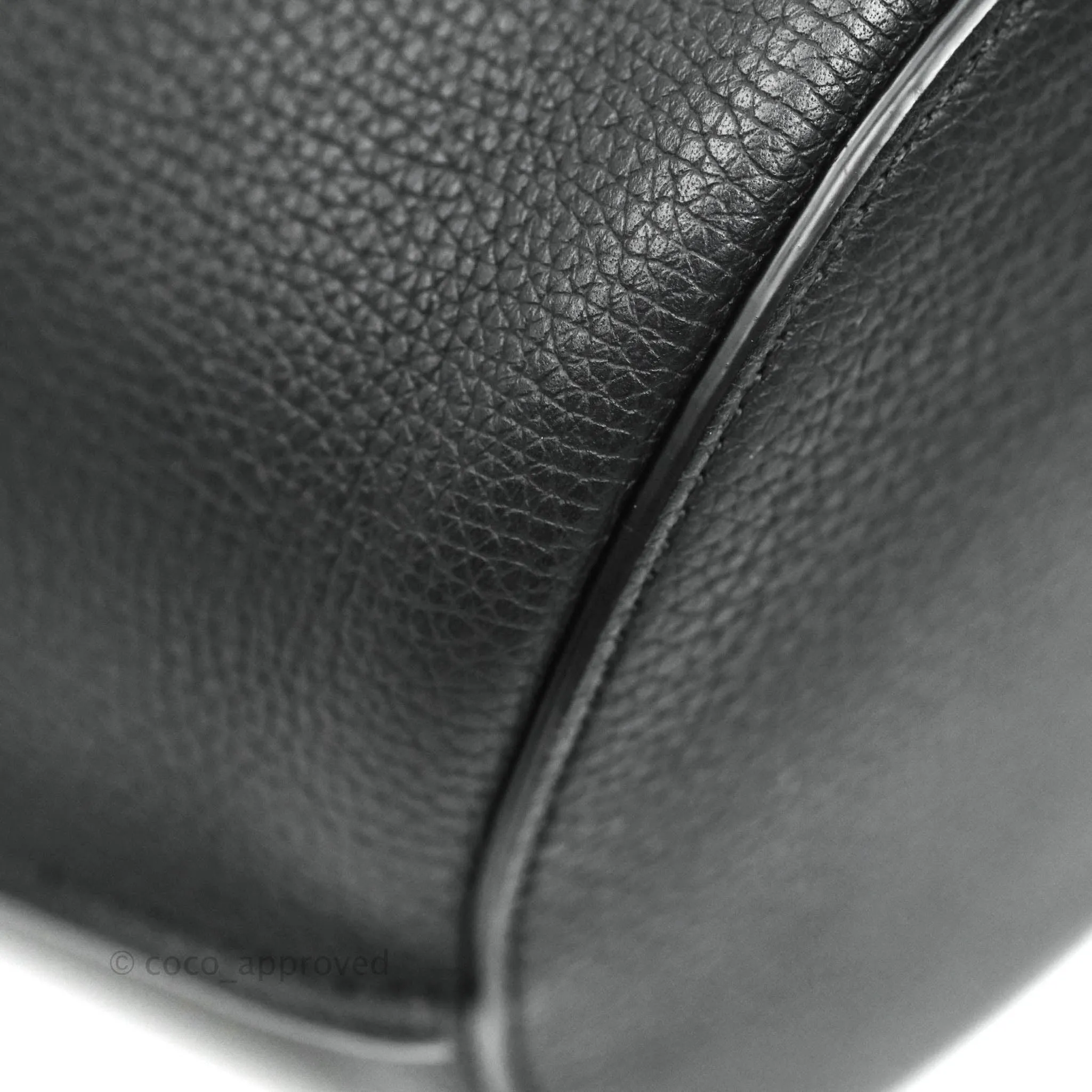 Celine Big Bag Nano Bucket Black Grained Calfskin