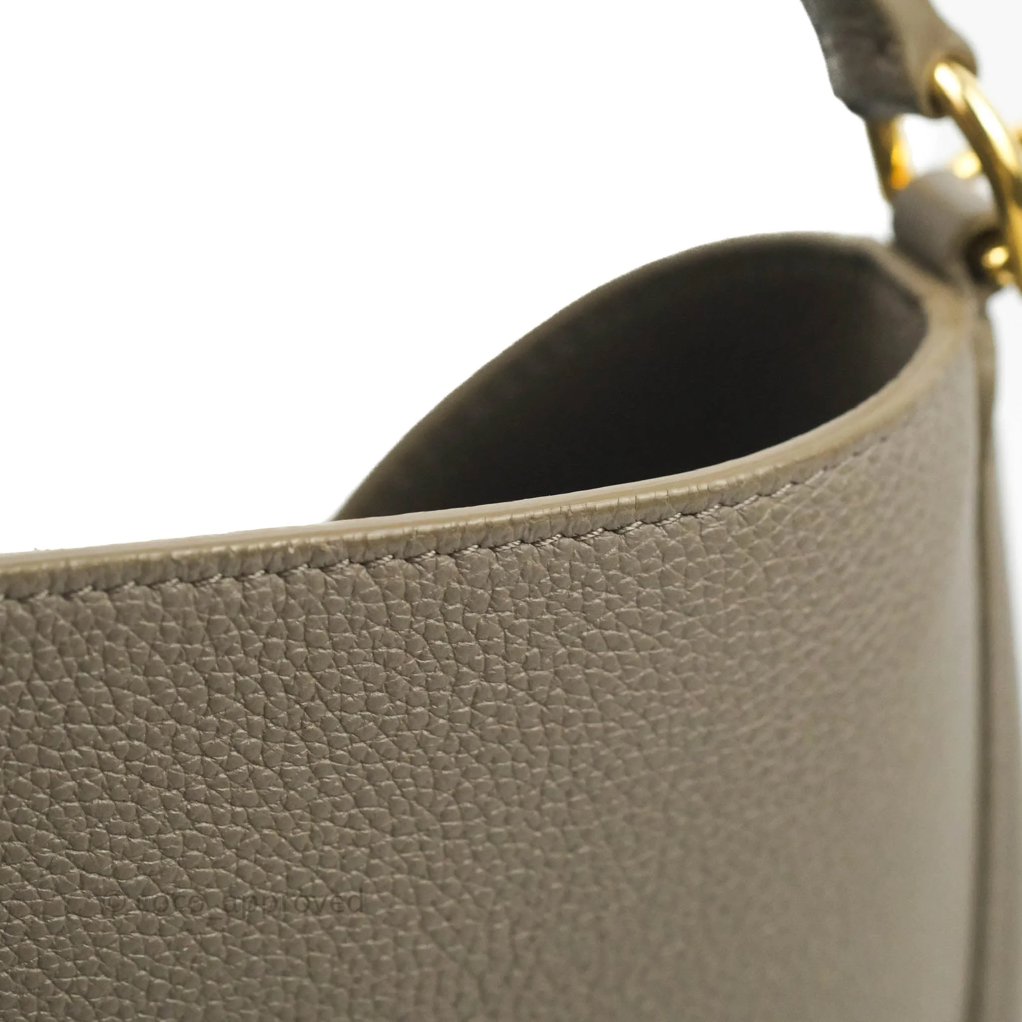 Celine Bucket 16 Bag in Supple Grained Calfskin Pebble Gold Hardware