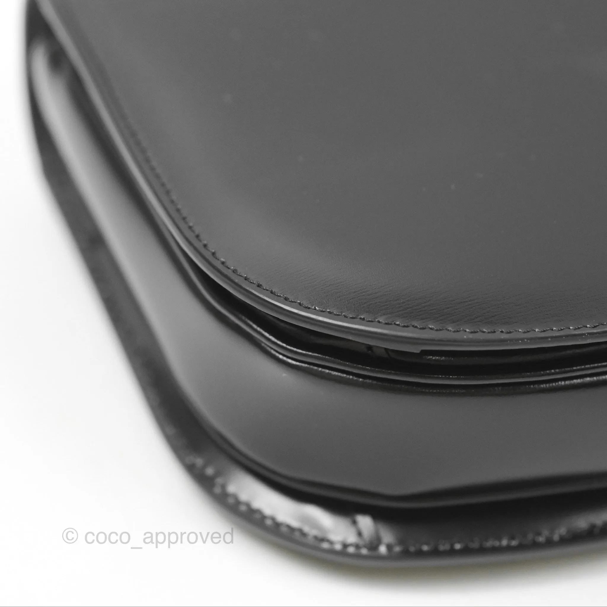 Celine Chain Besace Clea Shiny Calfskin So Black