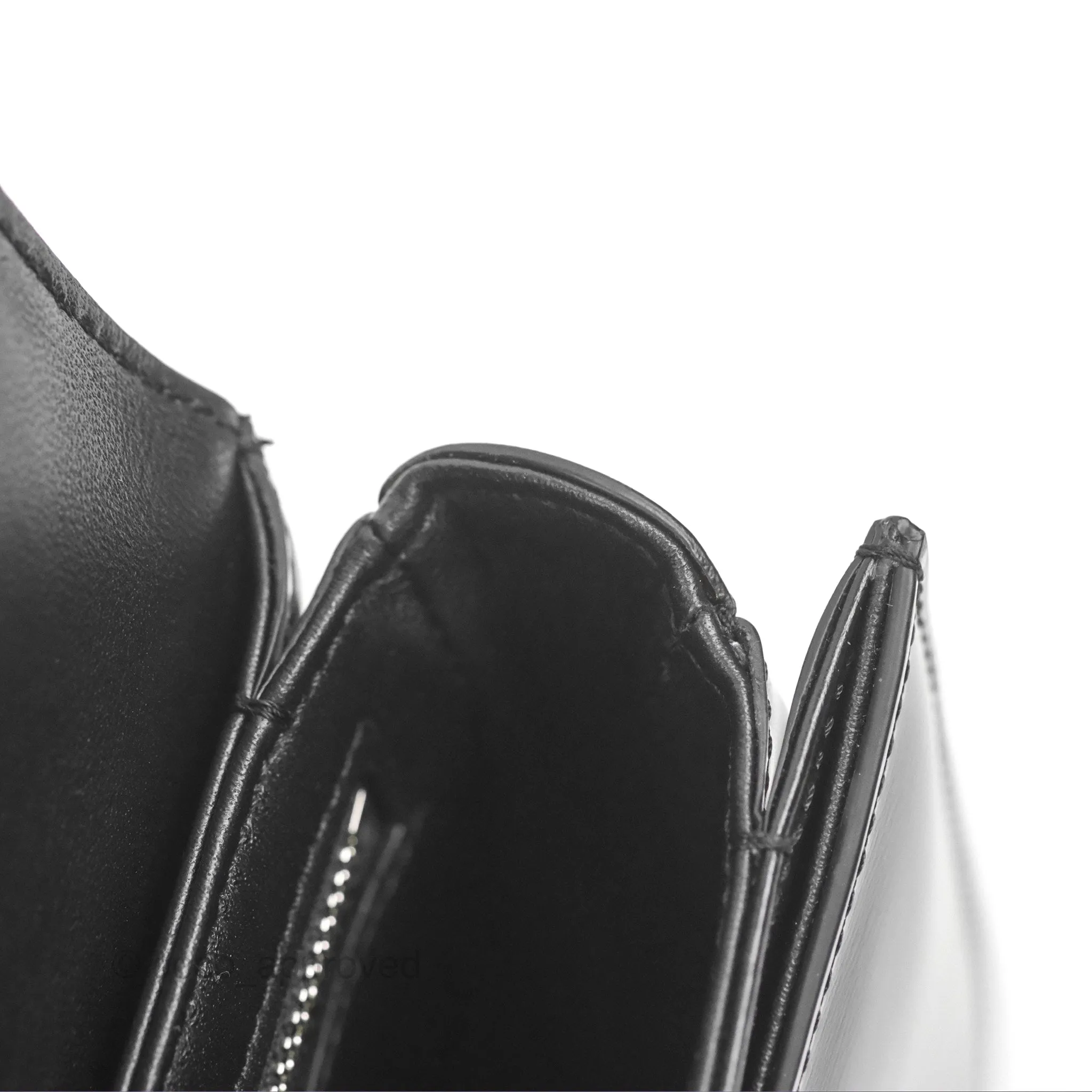 Celine Chain Besace Clea Shiny Calfskin So Black