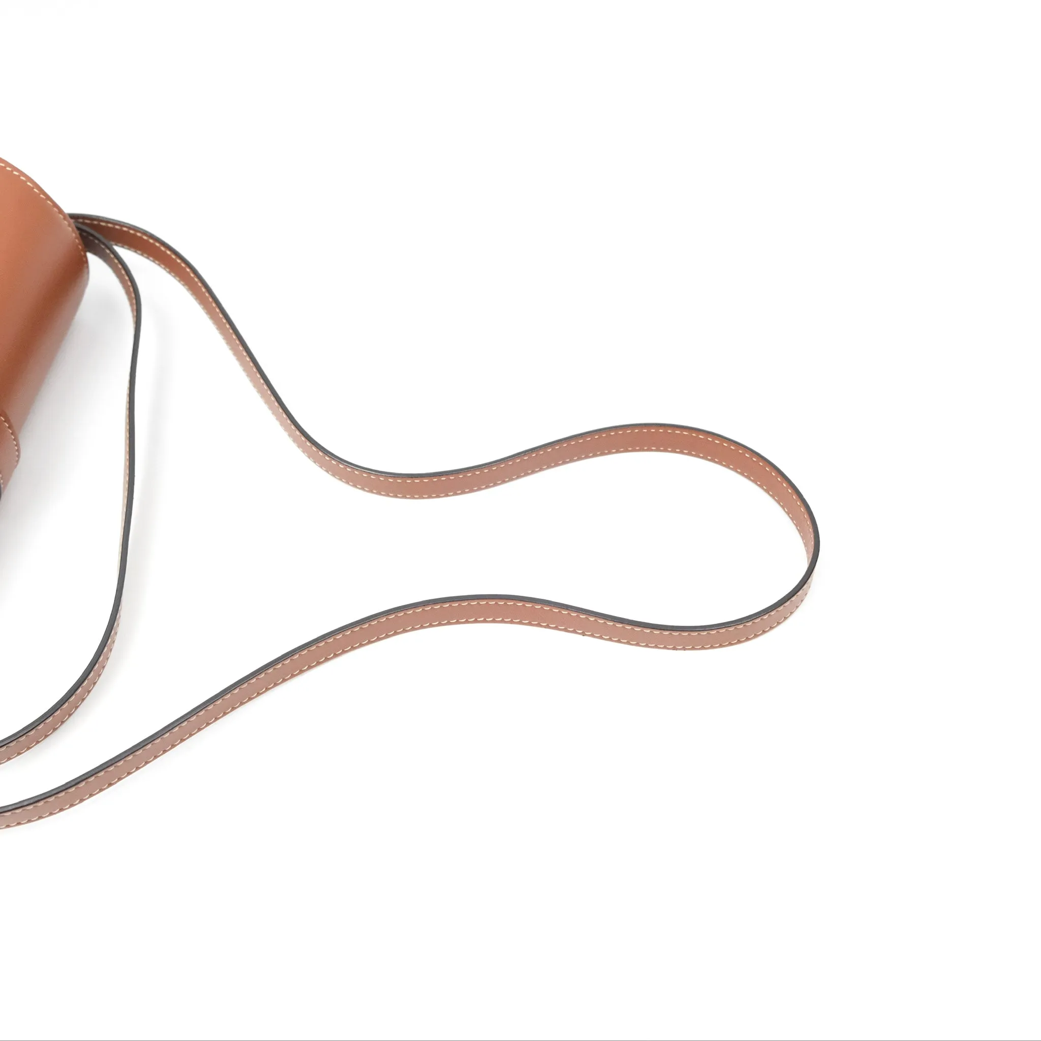 Celine Clutch on Strap Tabou Tan Calfskin