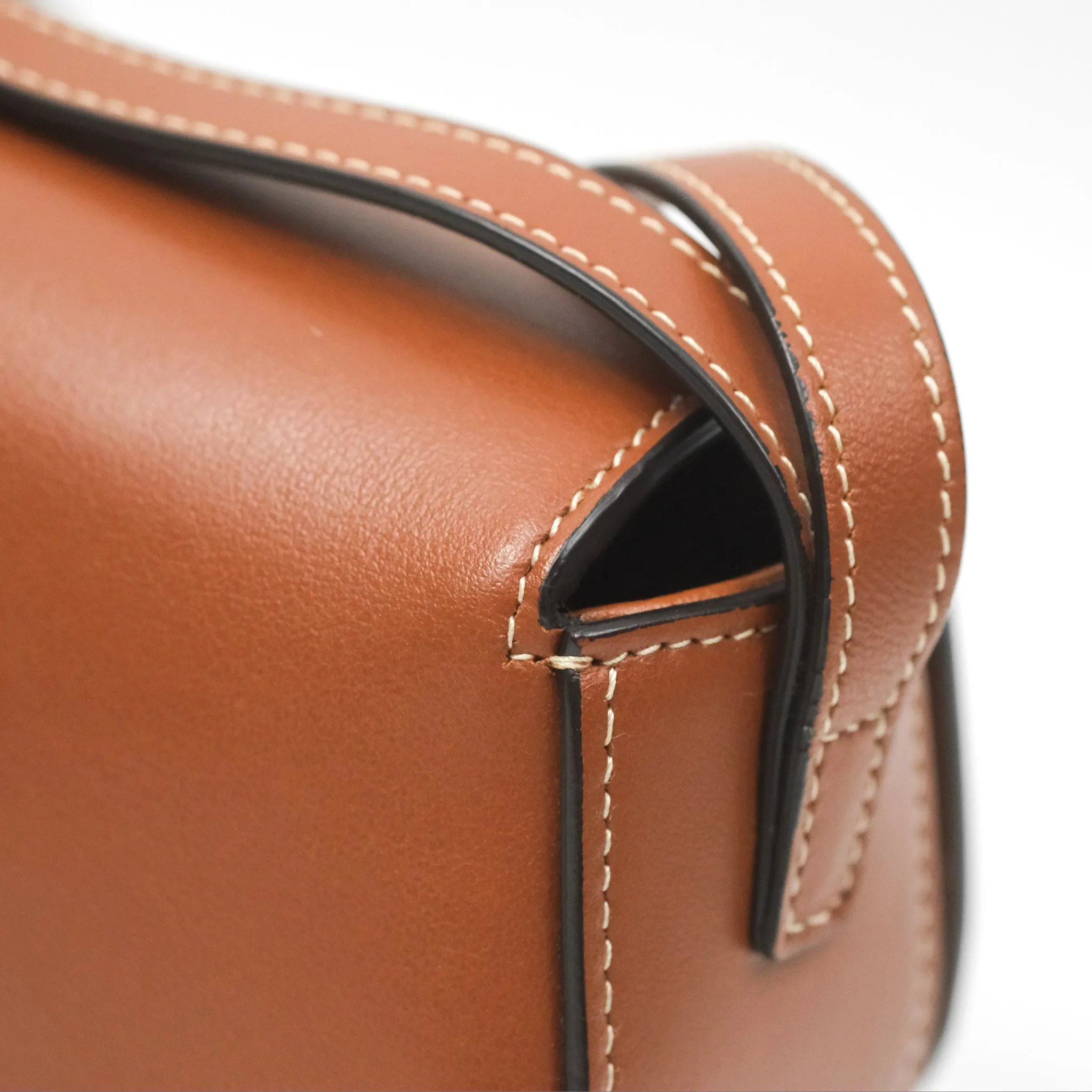 Celine Clutch on Strap Tabou Tan Calfskin