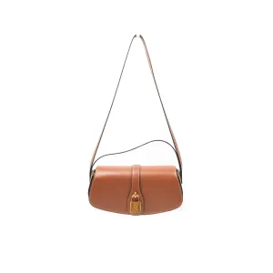Celine Clutch on Strap Tabou Tan Calfskin
