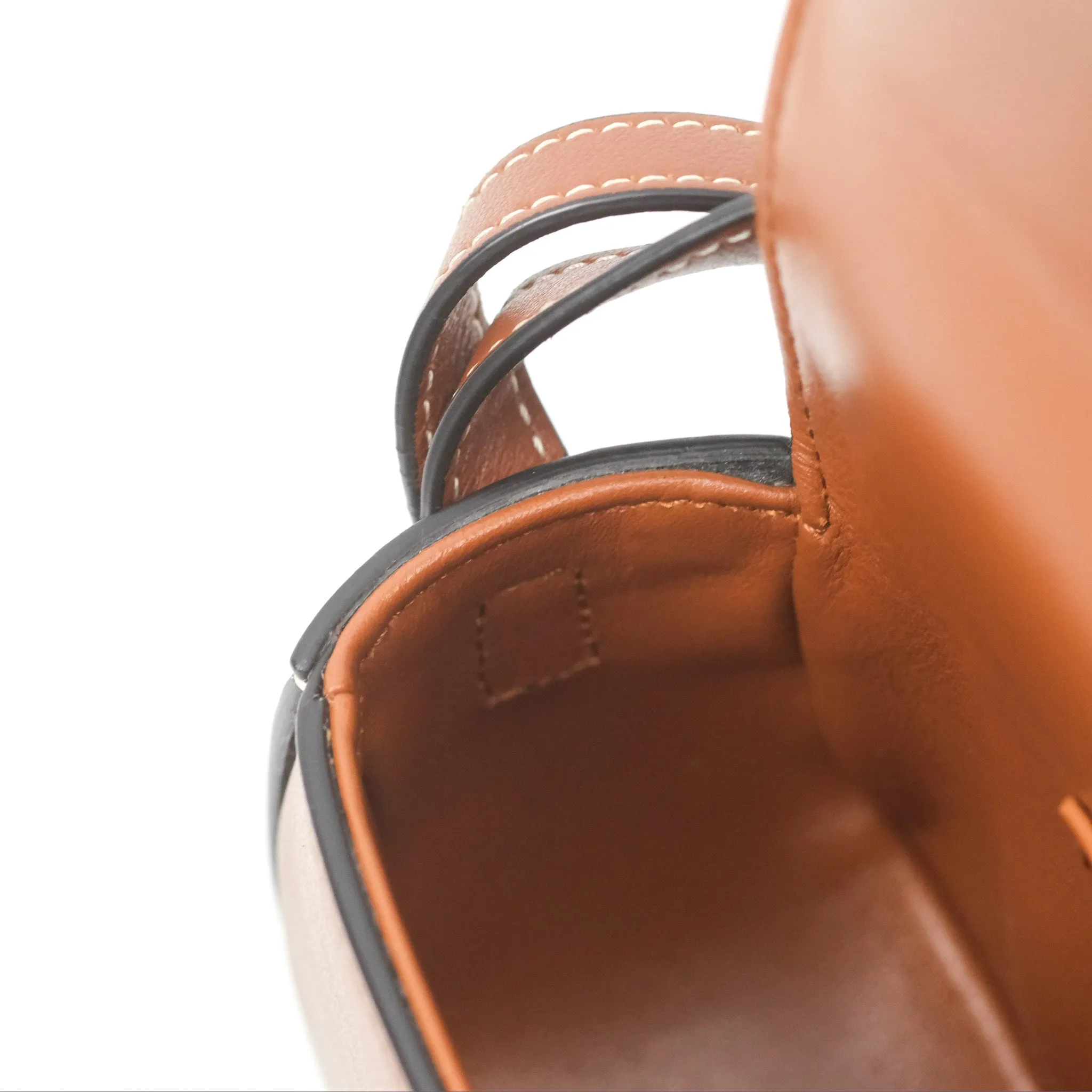 Celine Clutch on Strap Tabou Tan Calfskin