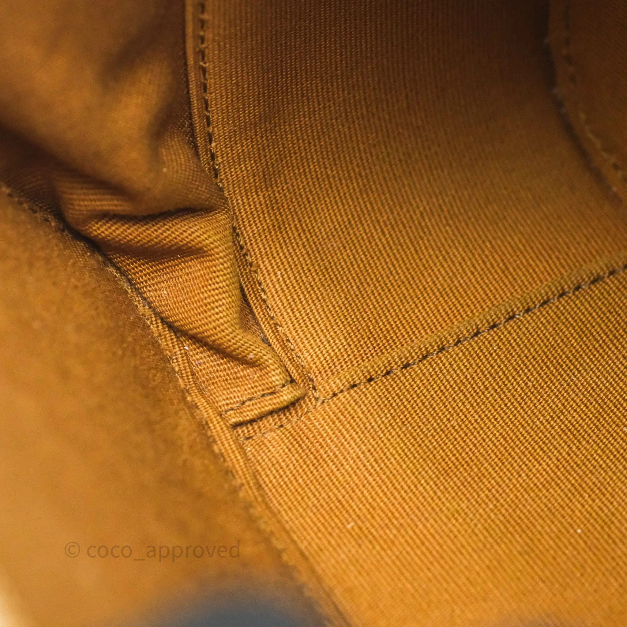 Celine Cuir Box On Chain Triomphe Canvas Tan Calfskin