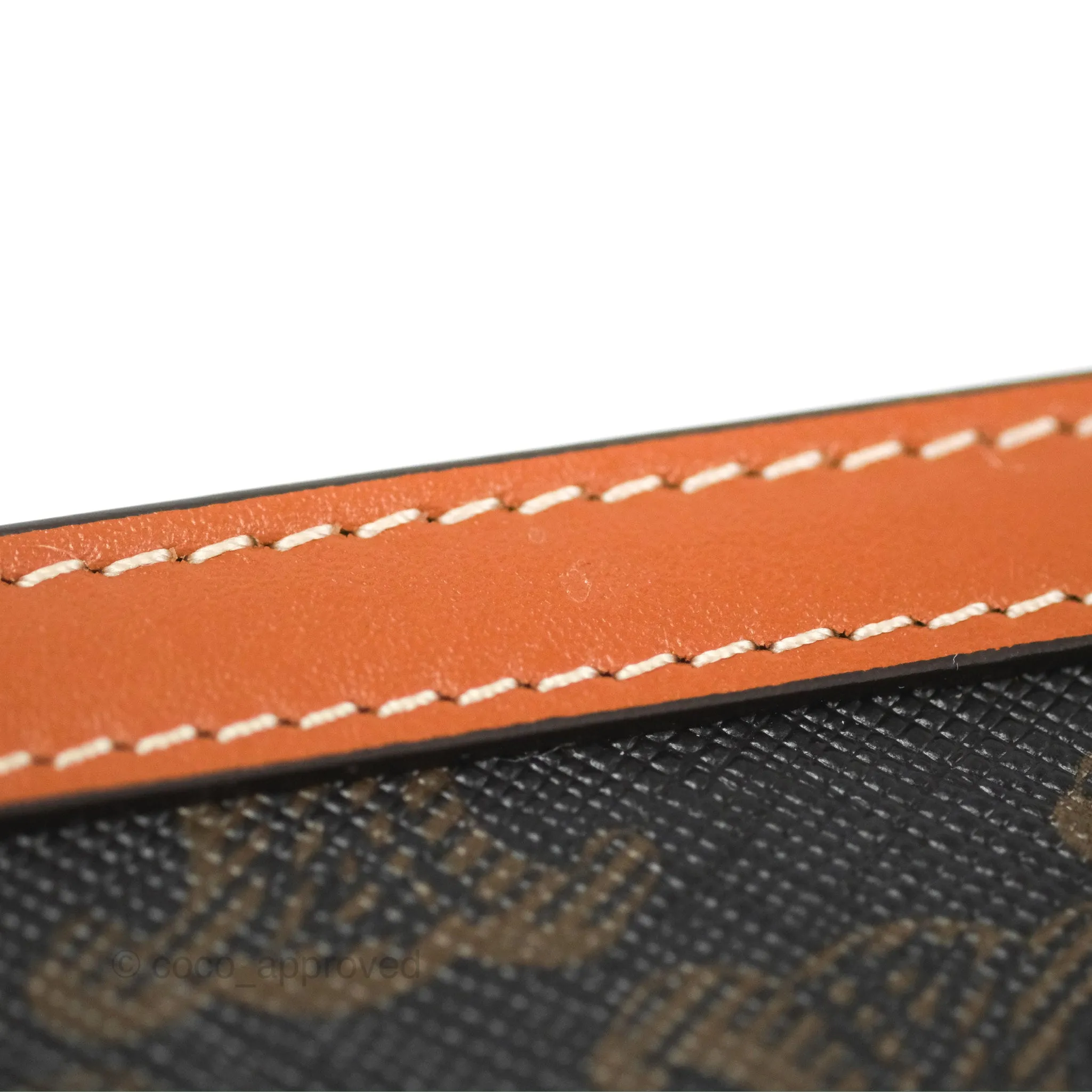 Celine Enveloppe Triomphe Bag Triomphe Canvas Tan Calfskin