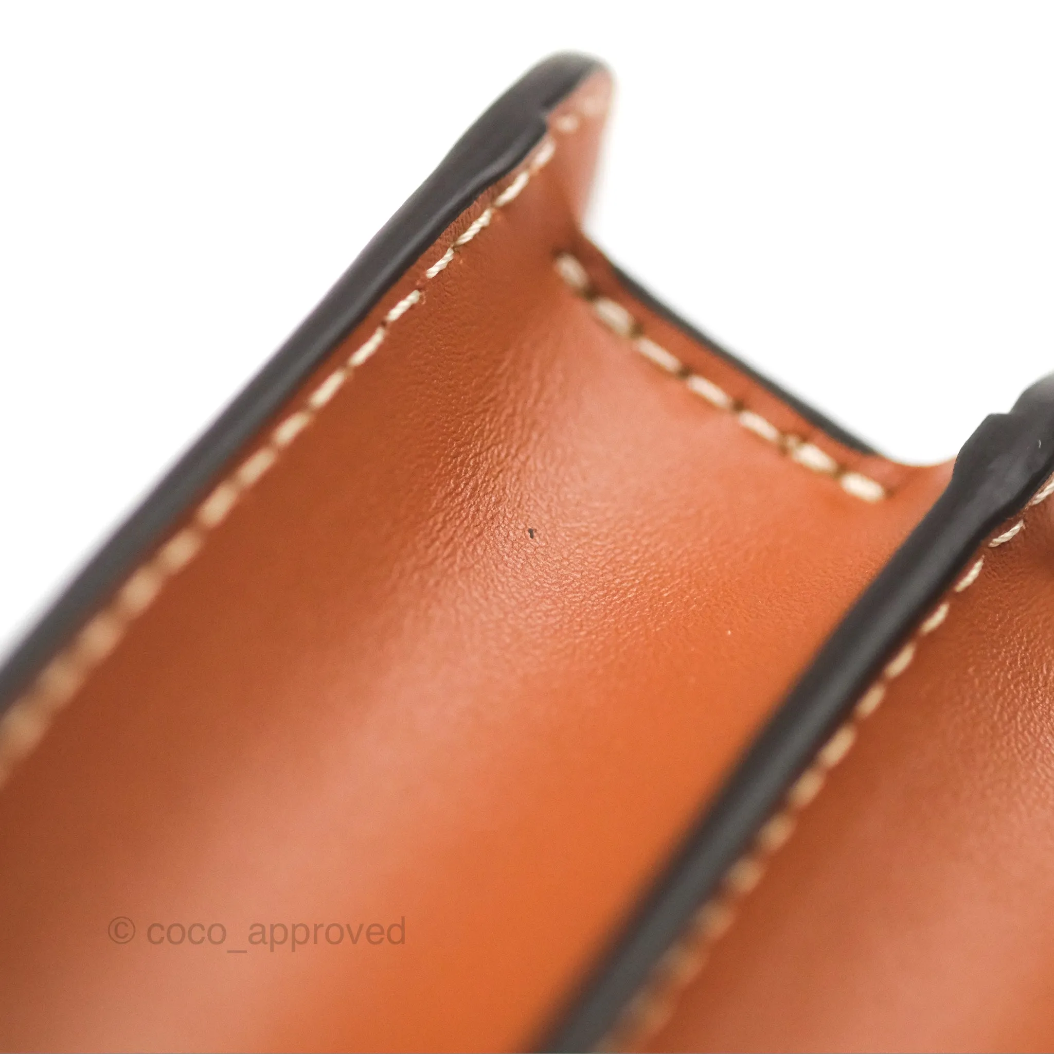 Celine Enveloppe Triomphe Bag Triomphe Canvas Tan Calfskin