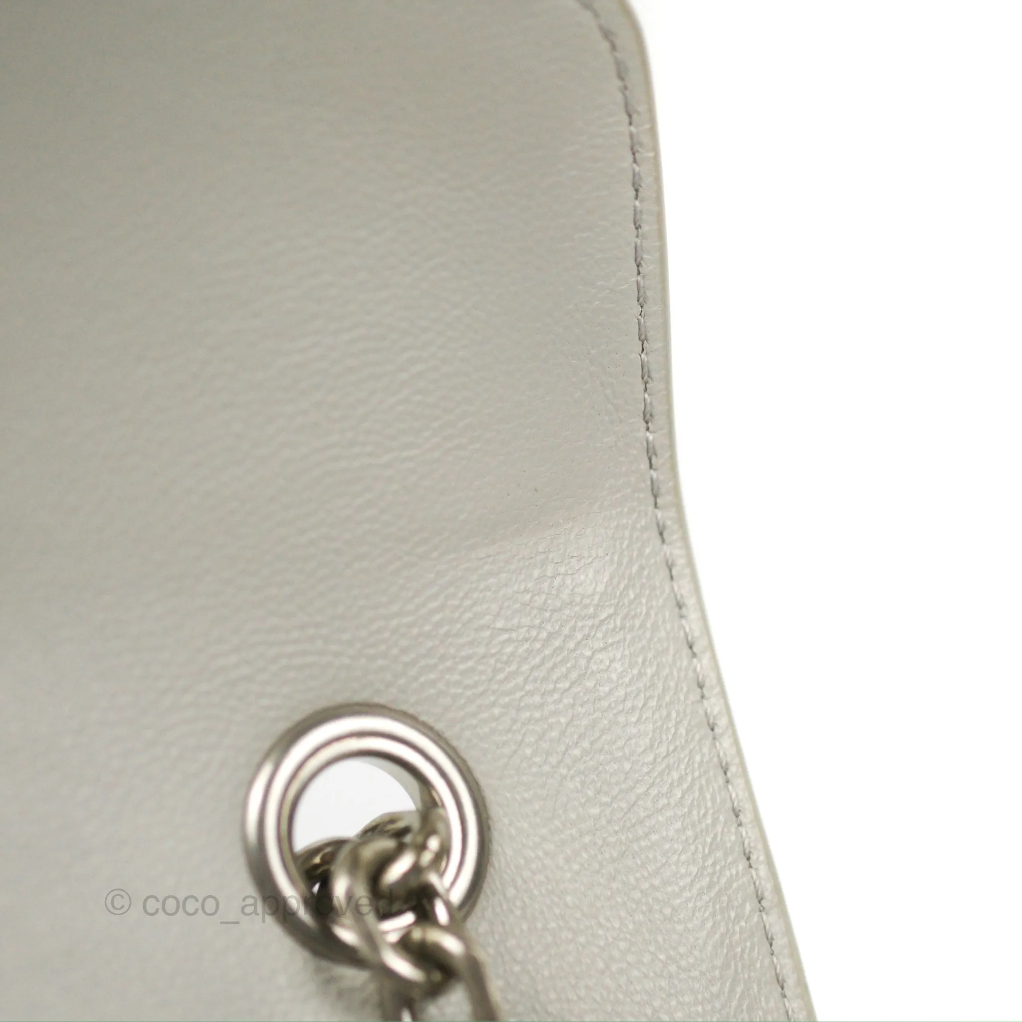Celine Medium C Bag Light Grey Smooth Calfskin