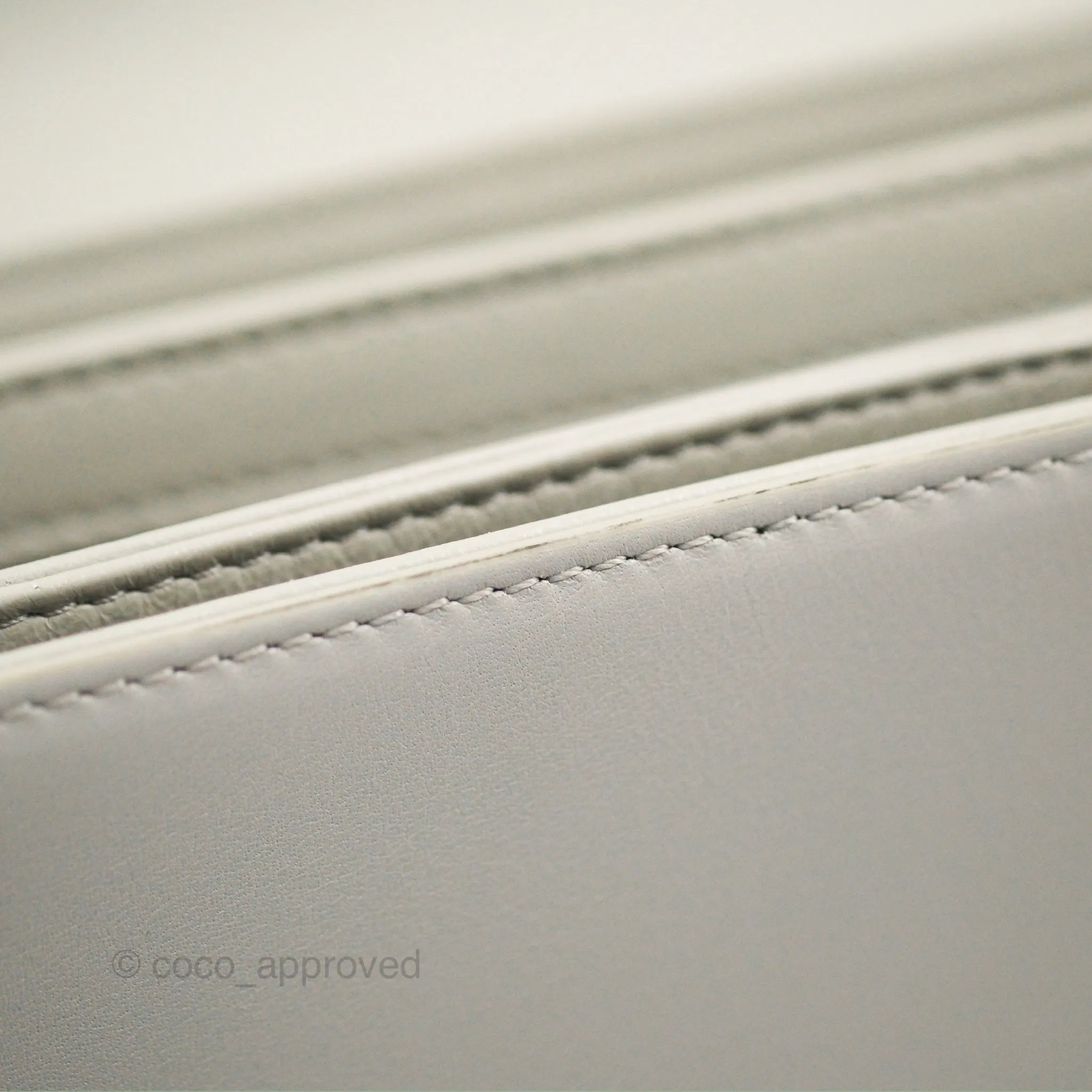 Celine Medium C Bag Light Grey Smooth Calfskin