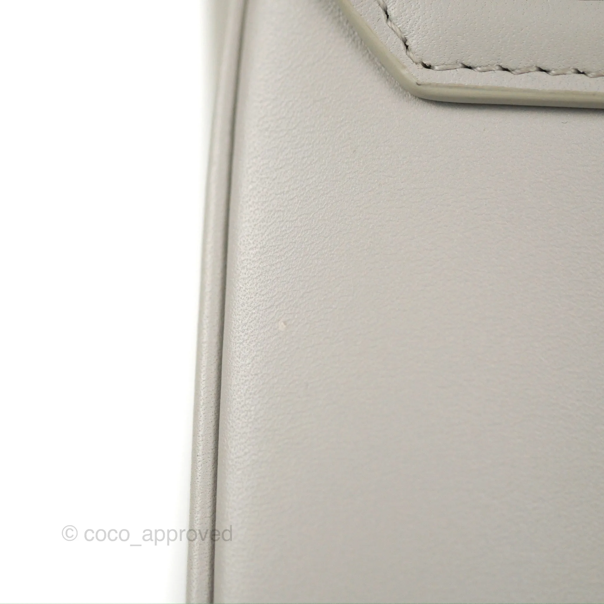 Celine Medium C Bag Light Grey Smooth Calfskin