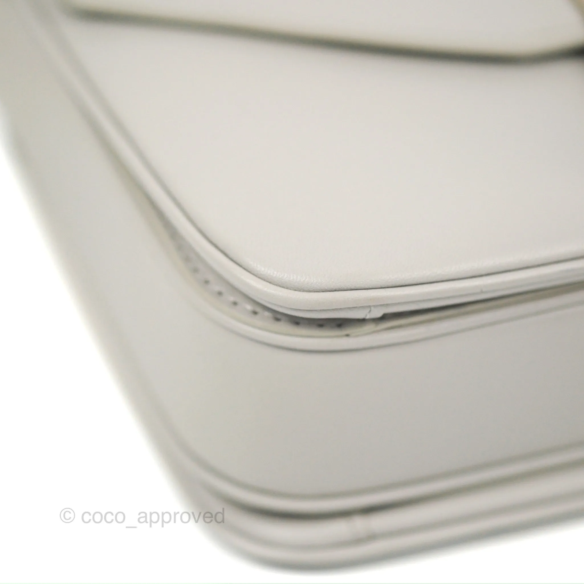 Celine Medium C Bag Light Grey Smooth Calfskin