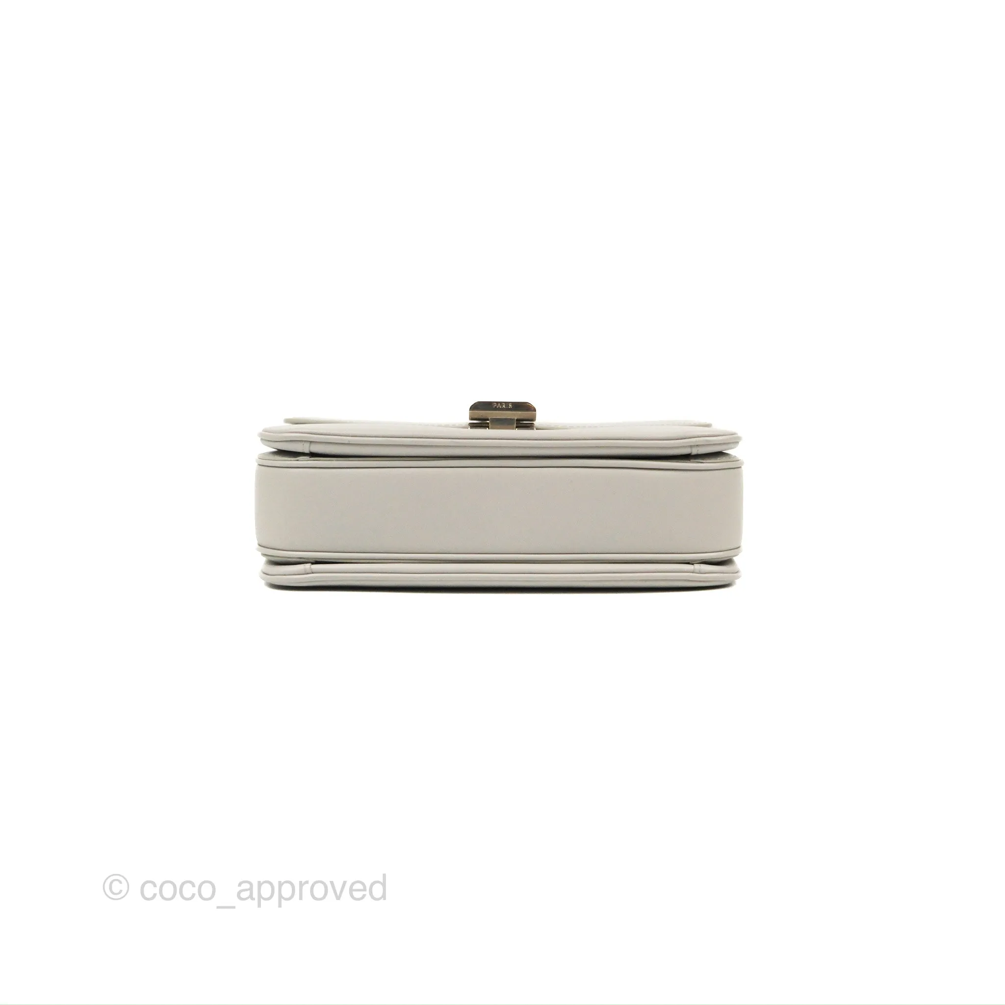 Celine Medium C Bag Light Grey Smooth Calfskin