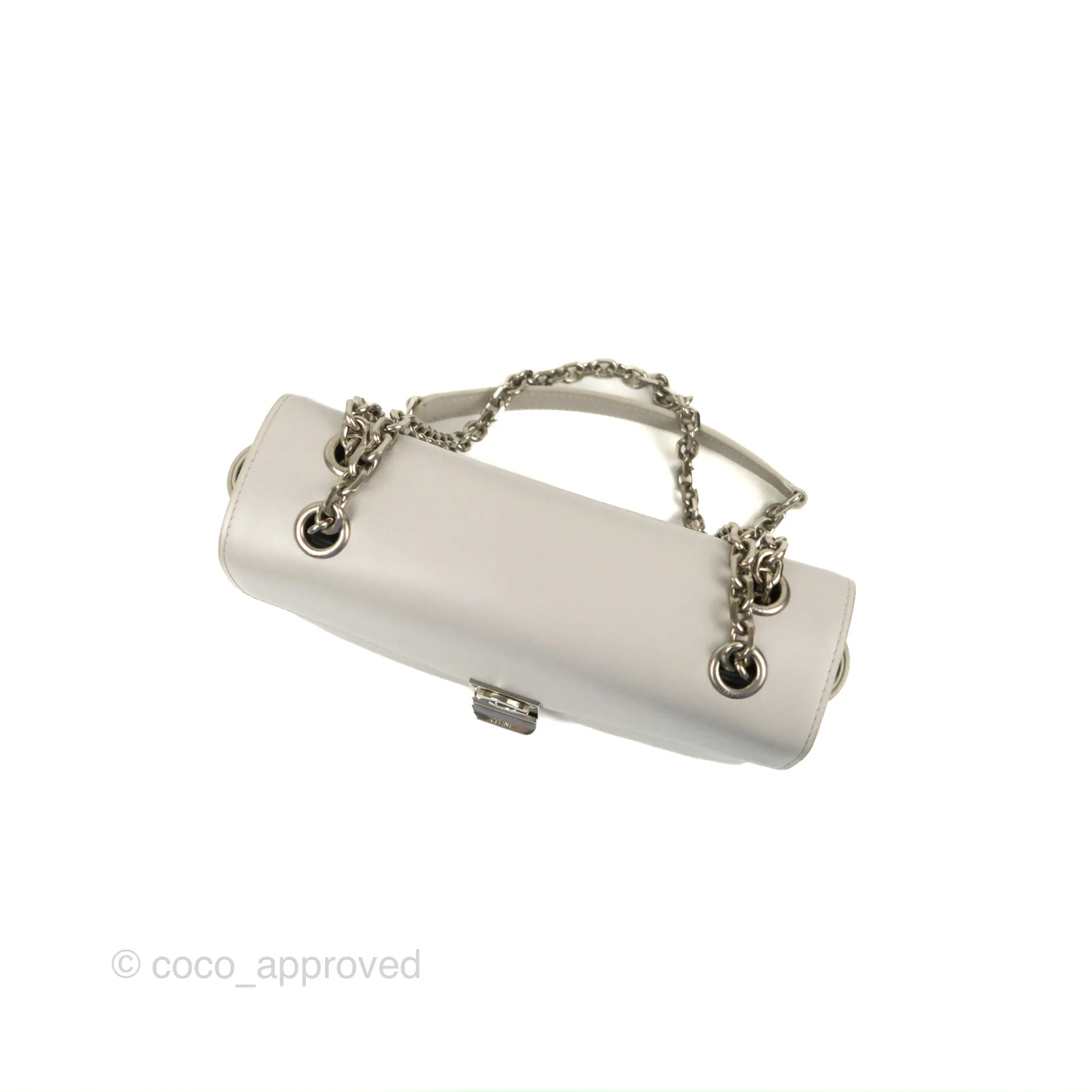 Celine Medium C Bag Light Grey Smooth Calfskin