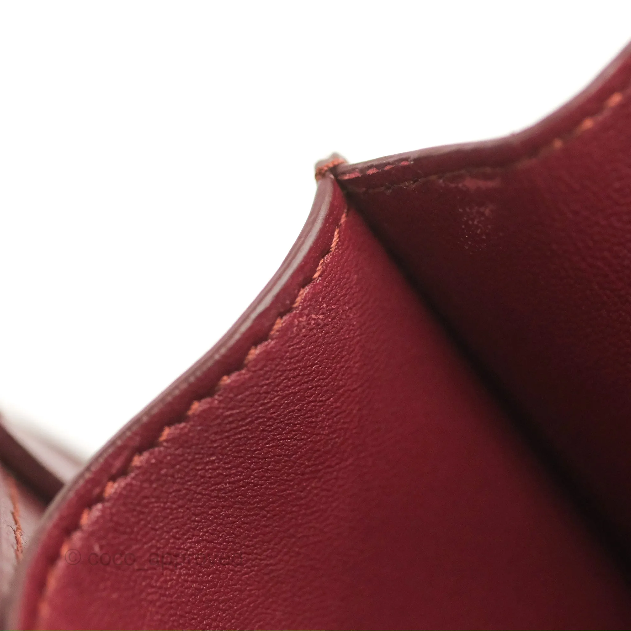 Celine Medium Classic Box Flap Burgundy Calfskin