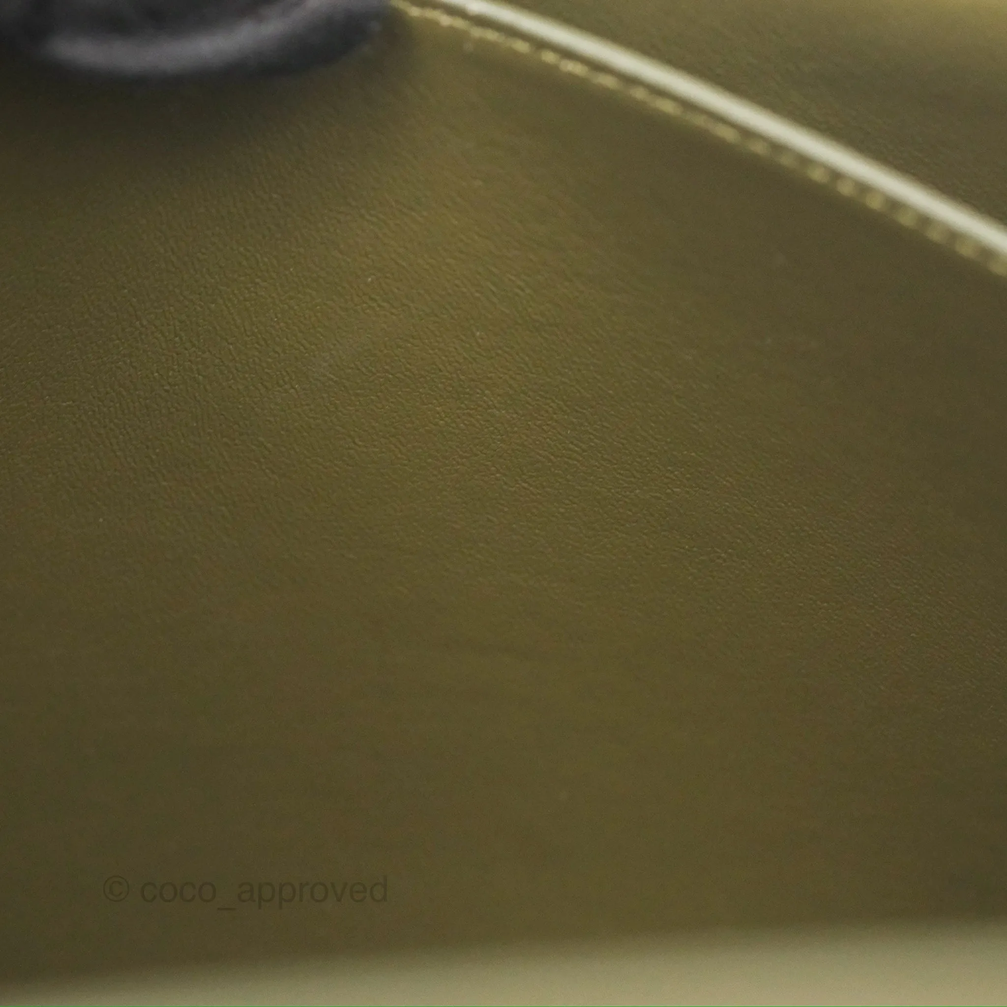 Celine Medium Classic Box Flap Dark Olive Green Box Calfskin Gold Hardware
